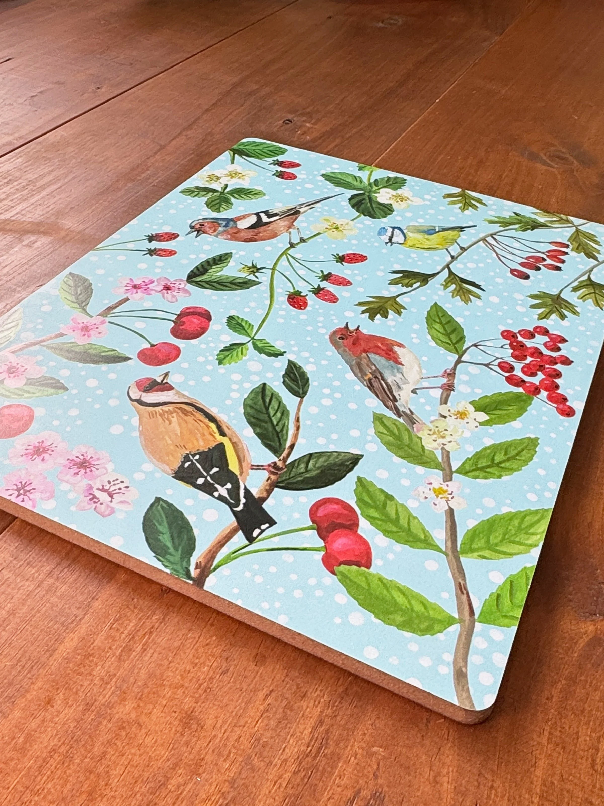 Mantel Individual - Aves Cantoras