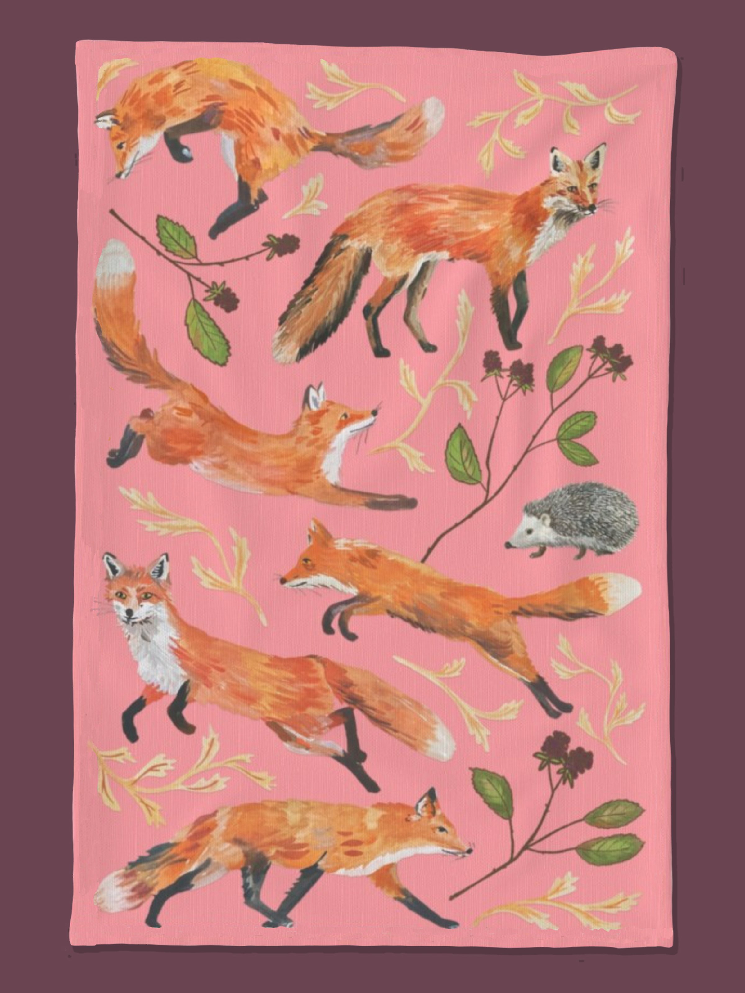 Foxes Tea Towel.jpg