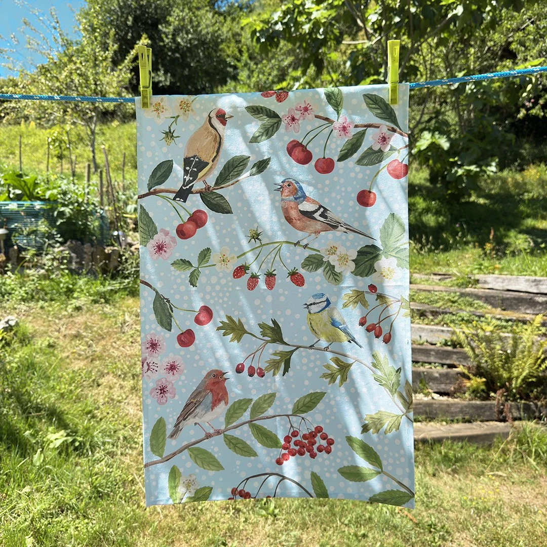 Songbirds Tea Towel.JPG