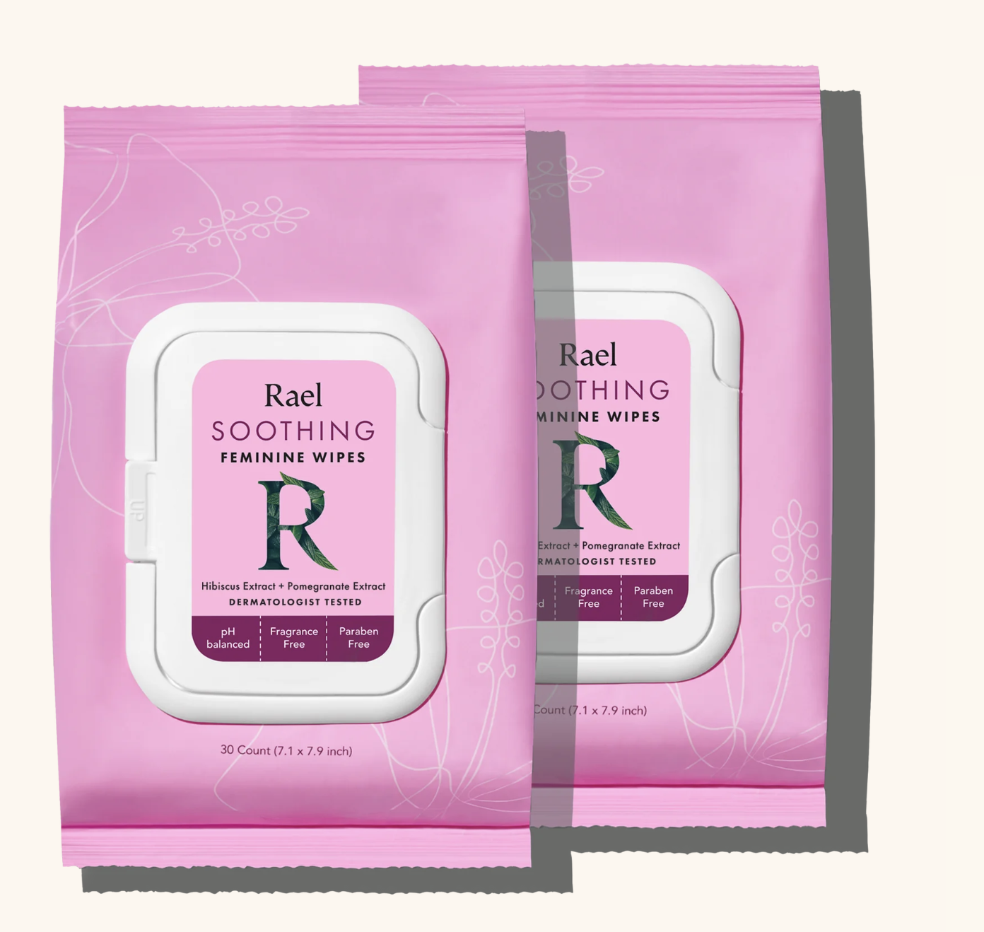 Rael Soothing Feminine Wipes