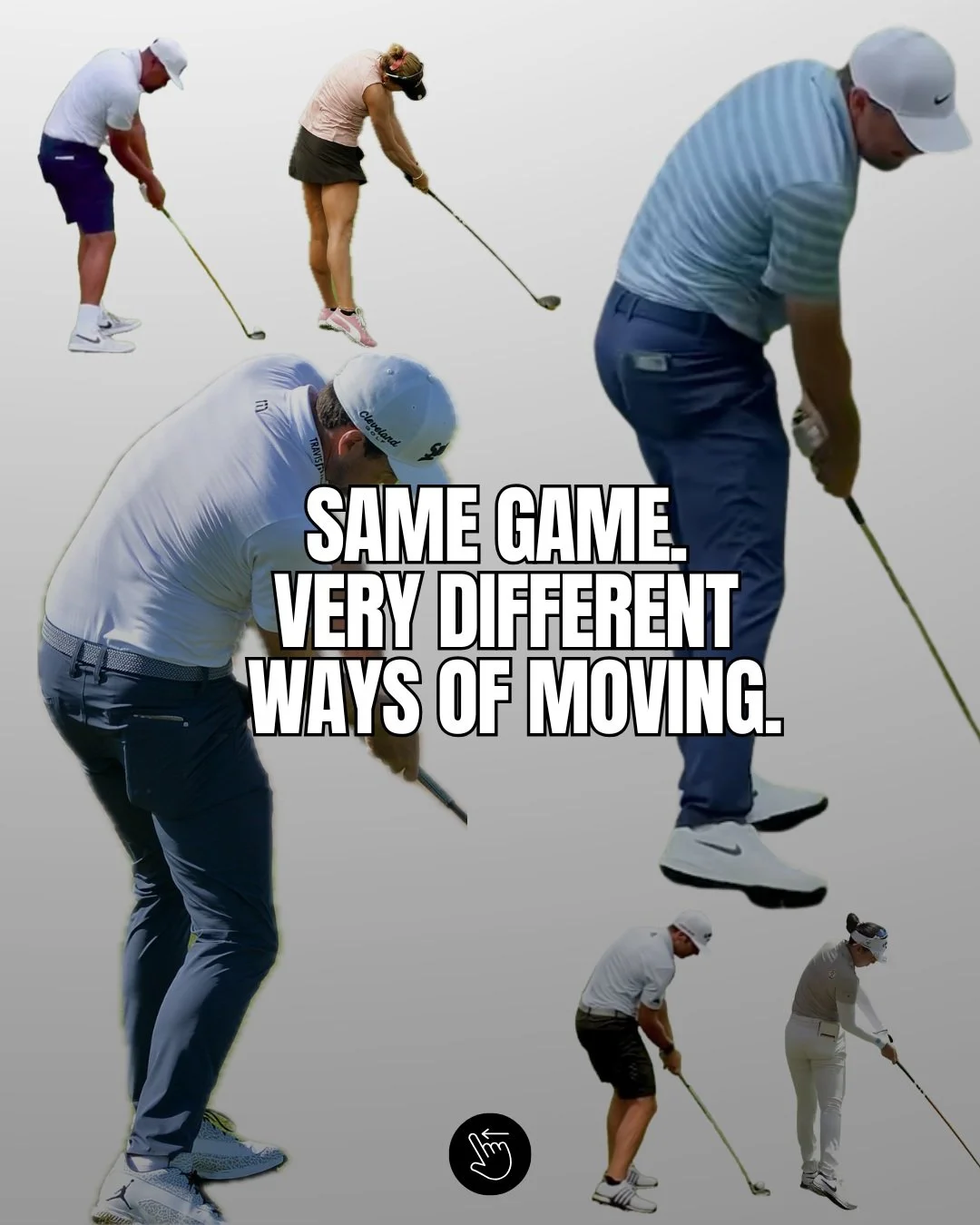 What if the way you naturally move could tell you which swing approach fits YOU best &mdash; and even which Tour players move more like your profile? 👀⛳

Some golfers naturally organize higher. Others closer to the ground.

Neither is better. They&r