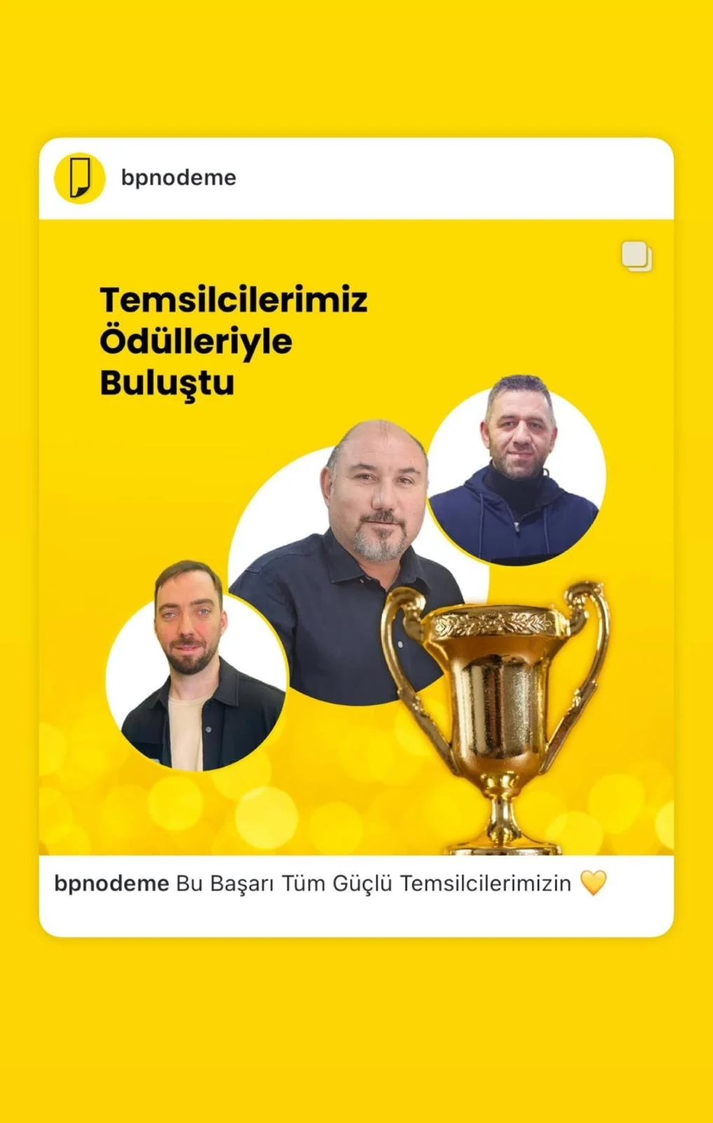 BPN temsilci başarı ödülü Antalya Kapalıyol