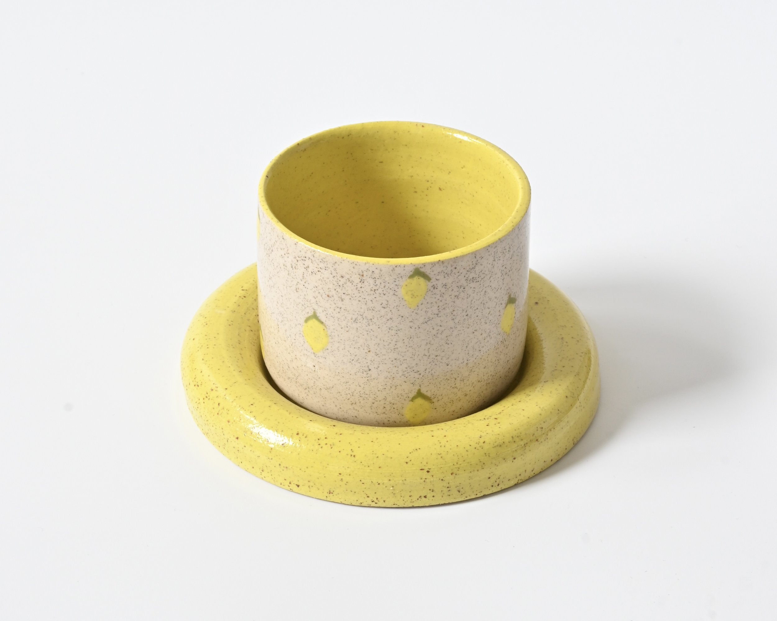 lemon cup with saucer (pre-order)