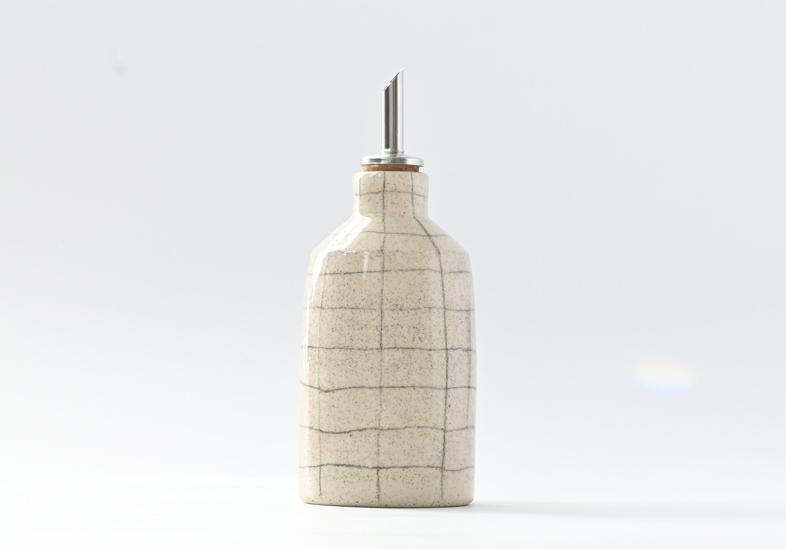 checkered bottle