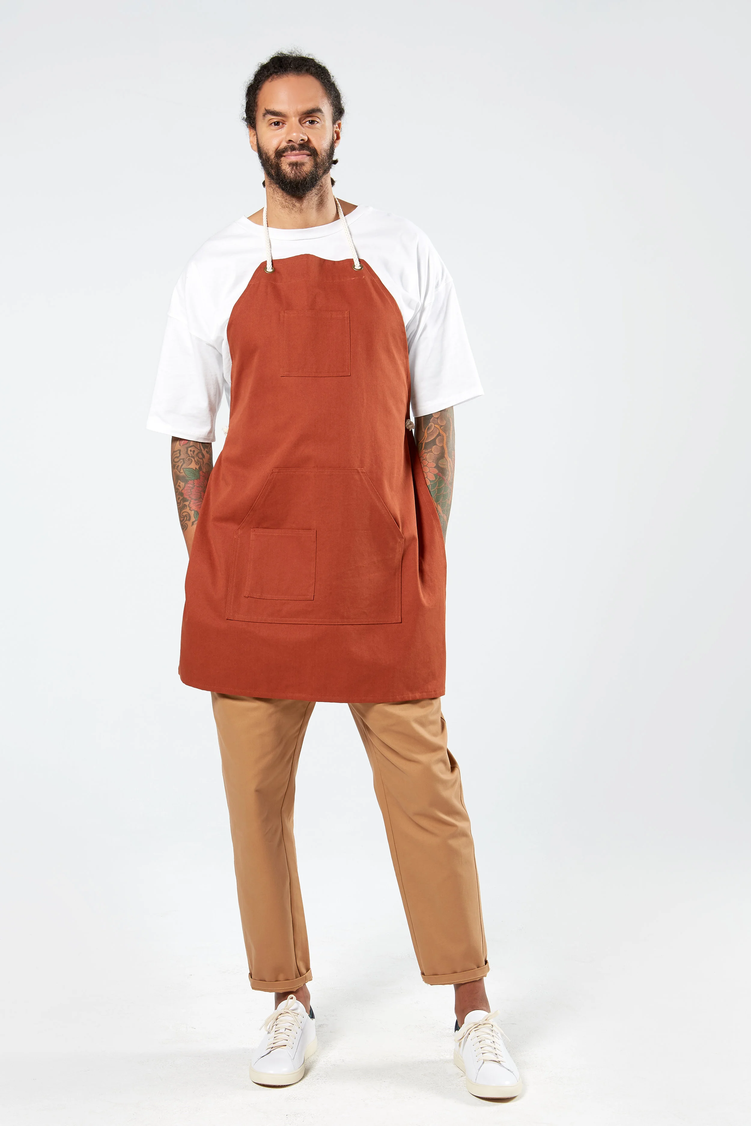 Finery Bib Apron with Rope Ties, Server Uniform (Copy)