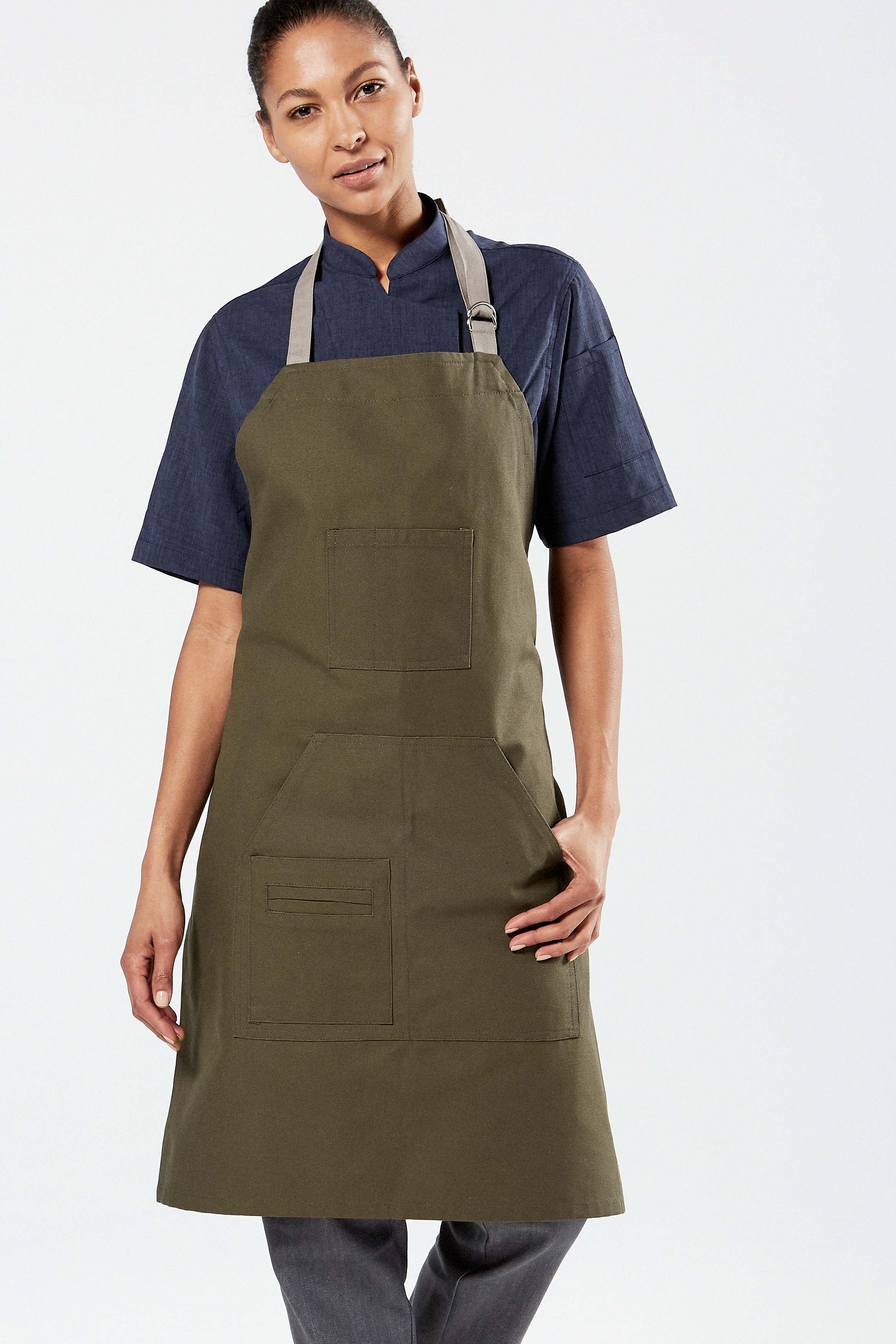 Finery Bib Apron, Buckle Straps, Chef Uniform (Copy)
