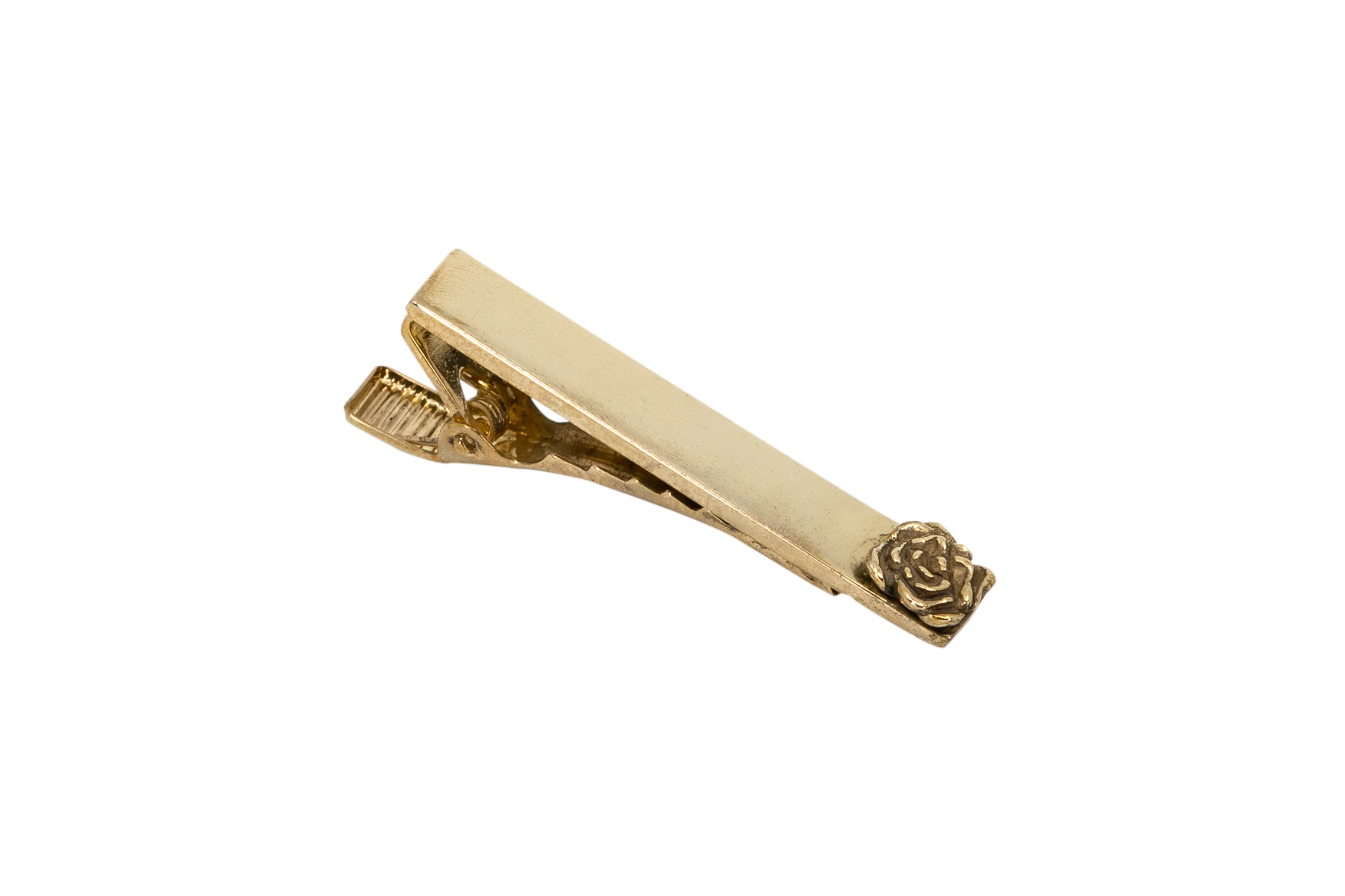 Finery Custom Accessories Tie Bar Gold Rose (Copy)