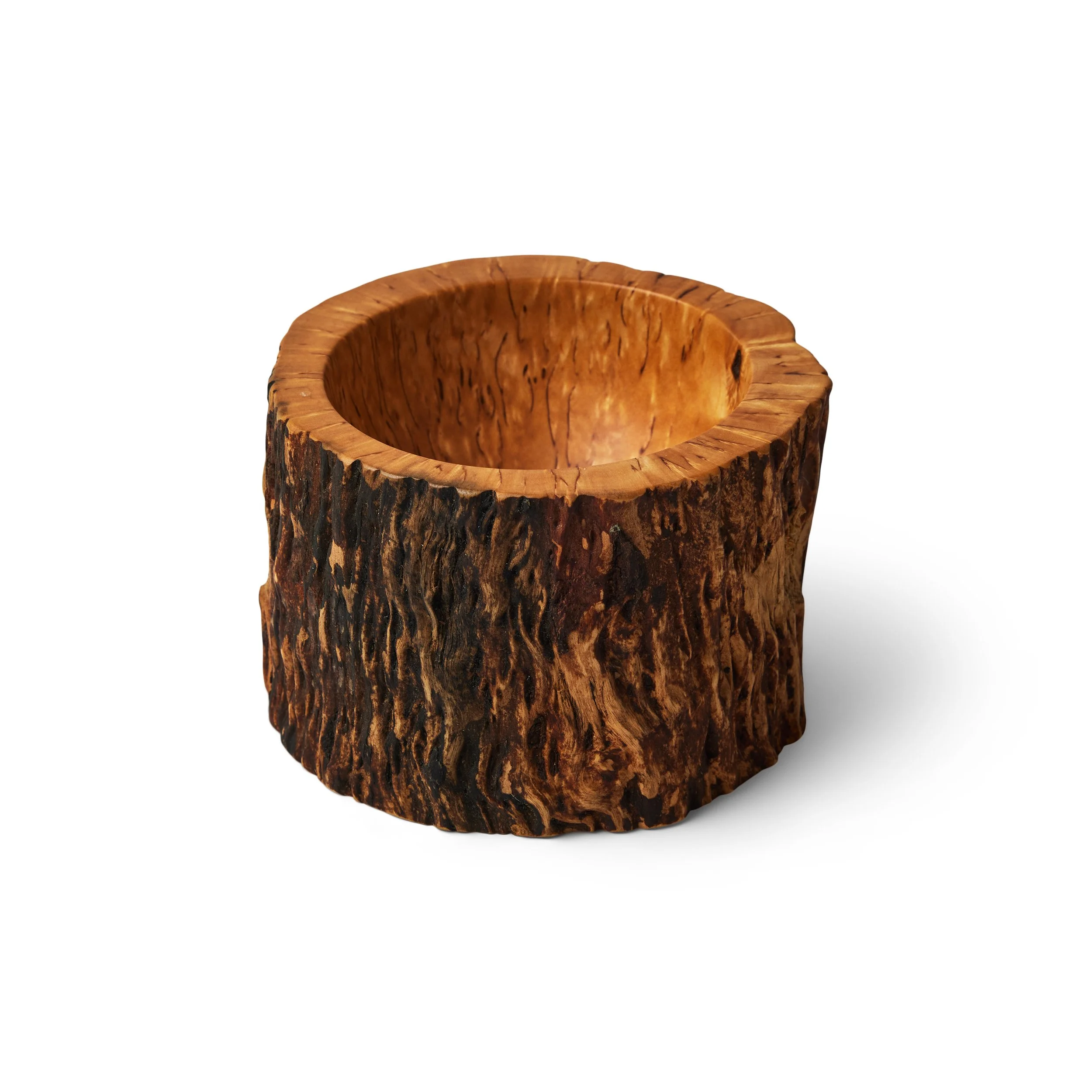 Log Scoop Bowl