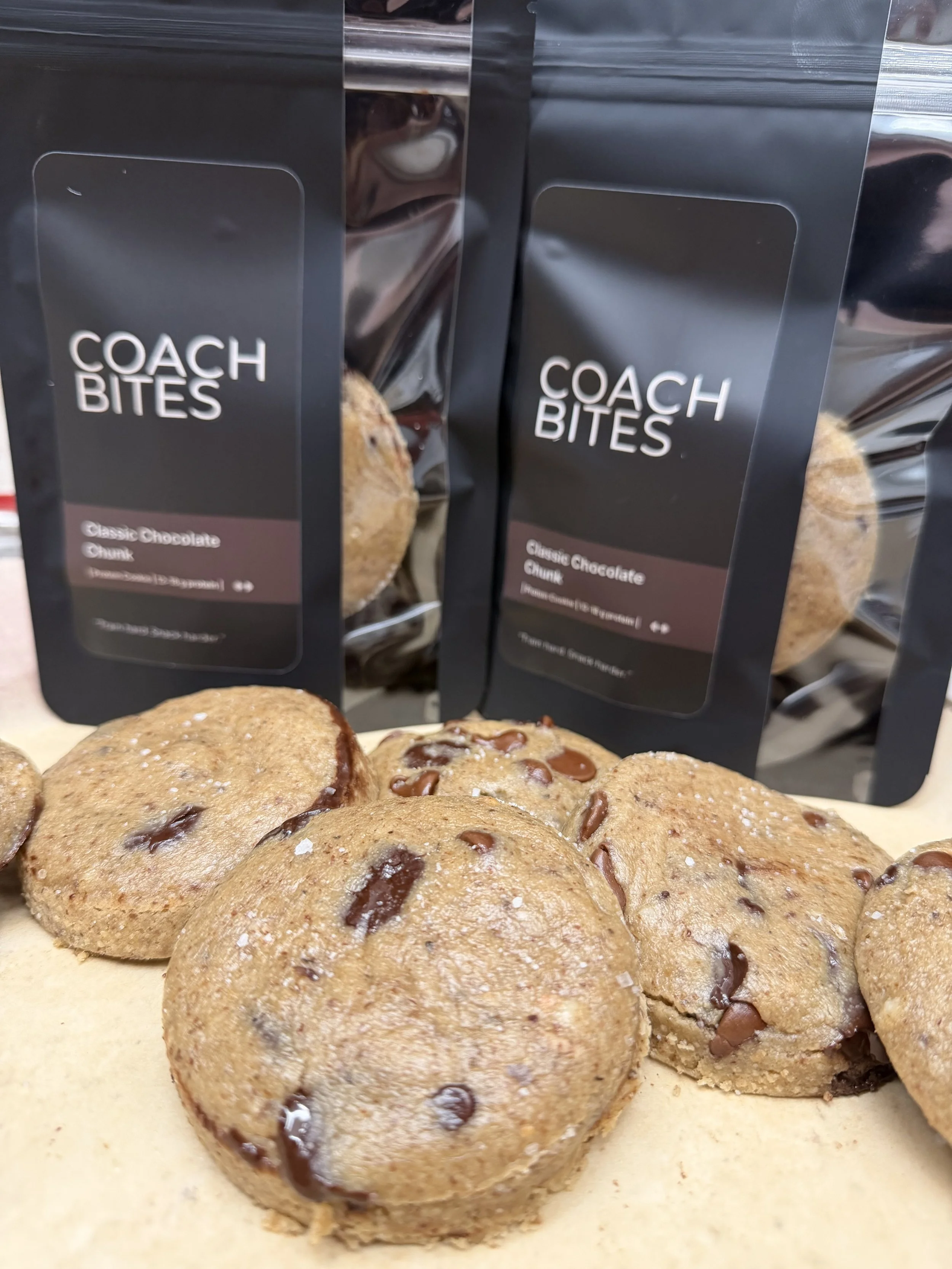 Chocolate Chunk Sea Salt - Coach Bites