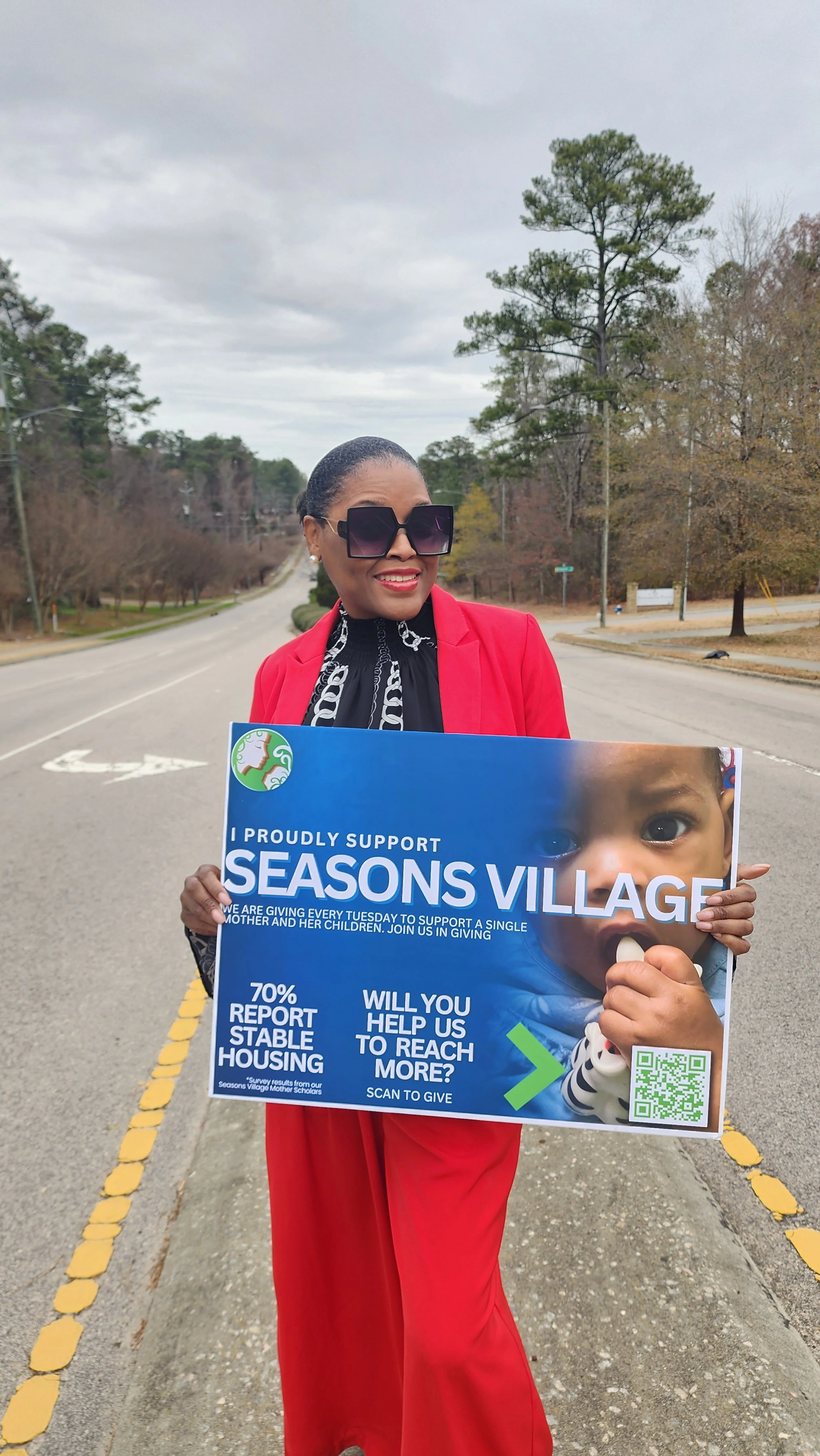 Giving Tuesday Yard Sign: 24x18