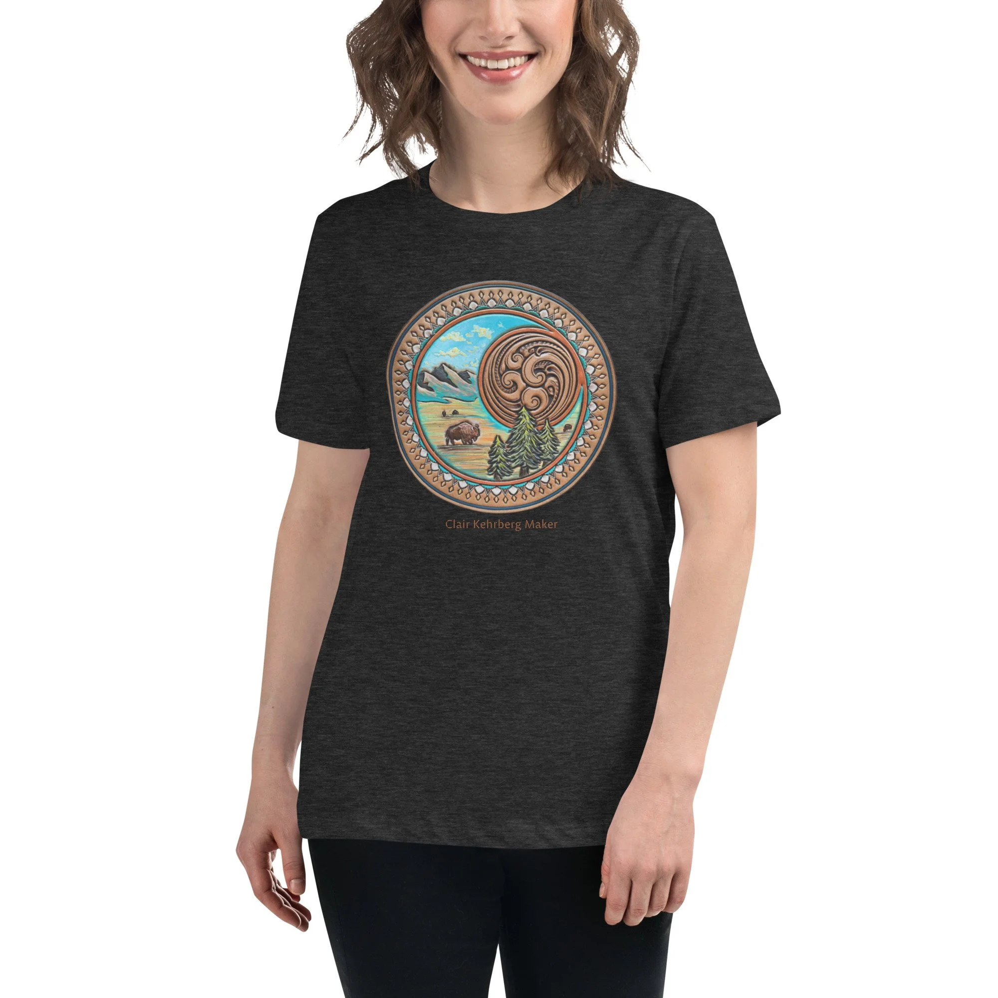Buffalo Design Women's Relaxed T-Shirt