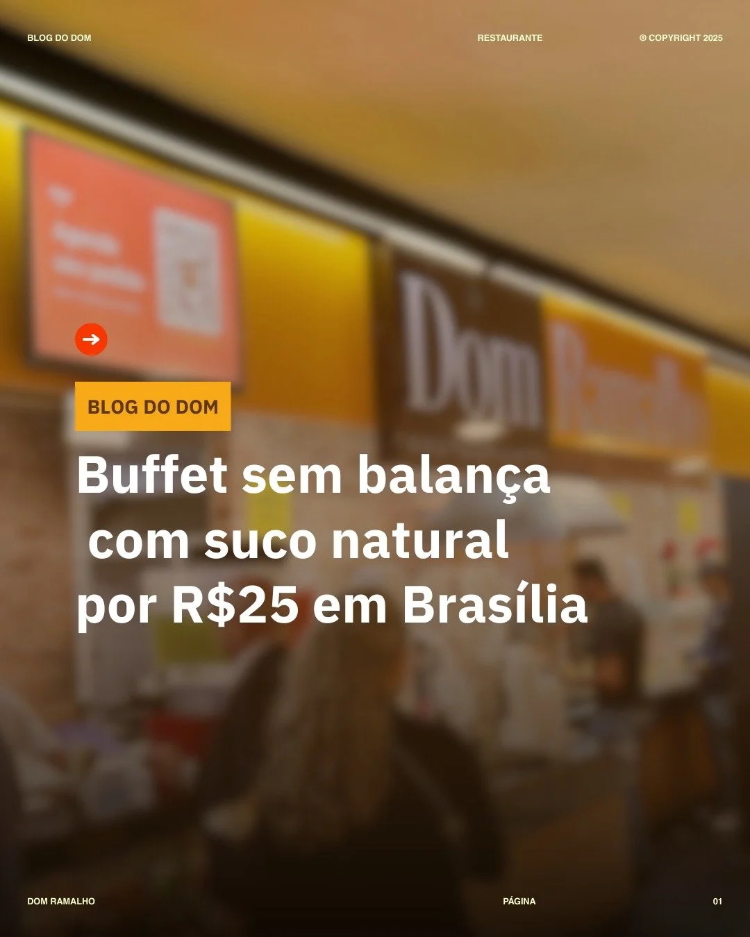 Nada de pesar prato, nada de surpresa no caixa.
Voc&ecirc; se serve uma vez &agrave; vontade, almo&ccedil;a com calma e segue o dia sabendo que fez uma boa escolha.

Ideal para quem almo&ccedil;a fora todos os dias e busca restaurante barato em Bras&