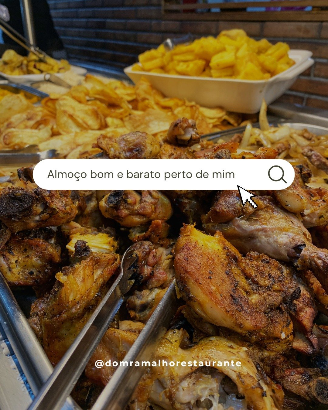 Aqui &eacute; o cl&aacute;ssico: come bem e paga pouco. R$ 25 Almo&ccedil;o + Suco😱 #domramalhorestaurante #buffetsembalan&ccedil;a #brasilia