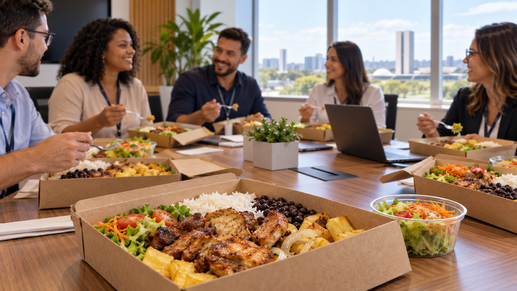 Marmitas para empresas em Brasília | Dom Ramalho
