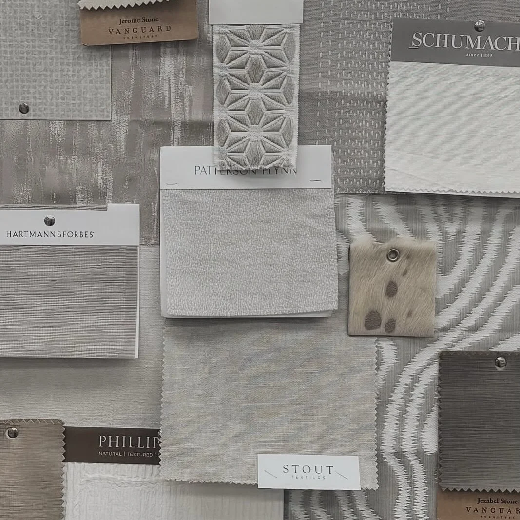 Even with a monochromatic color scheme and minimalist aesthetic, you can enhance your design with pattern mixing and fun textures.
#interiordesign #moodboard #minimalism #minimalistinteriors #aesthetic hetically
