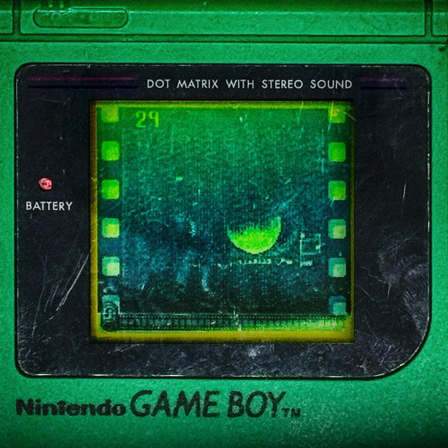 Blood Moon taken on the Gameboy Camera! 
&bull;
&bull;
&bull;
#gameboycamera #astrophotography #bloodmoon