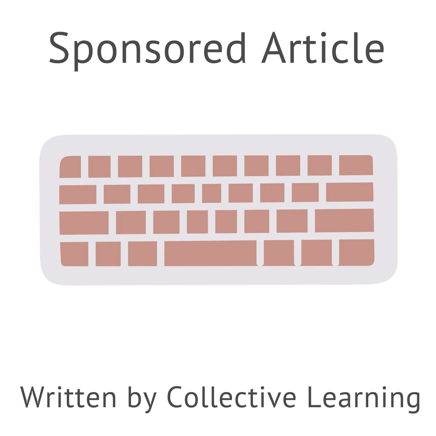 Illustration of a computer keyboard.