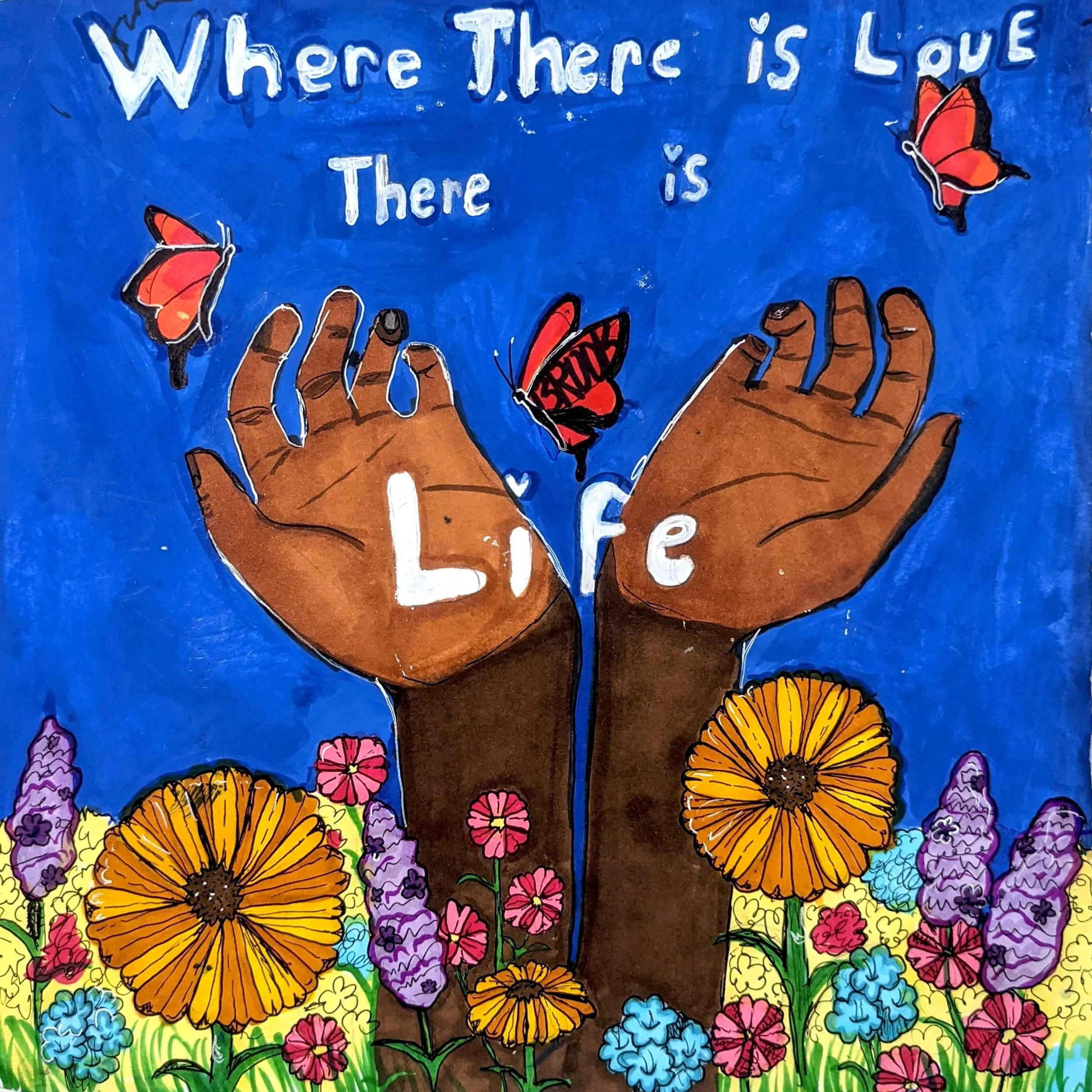 where there is love there is life.jpg