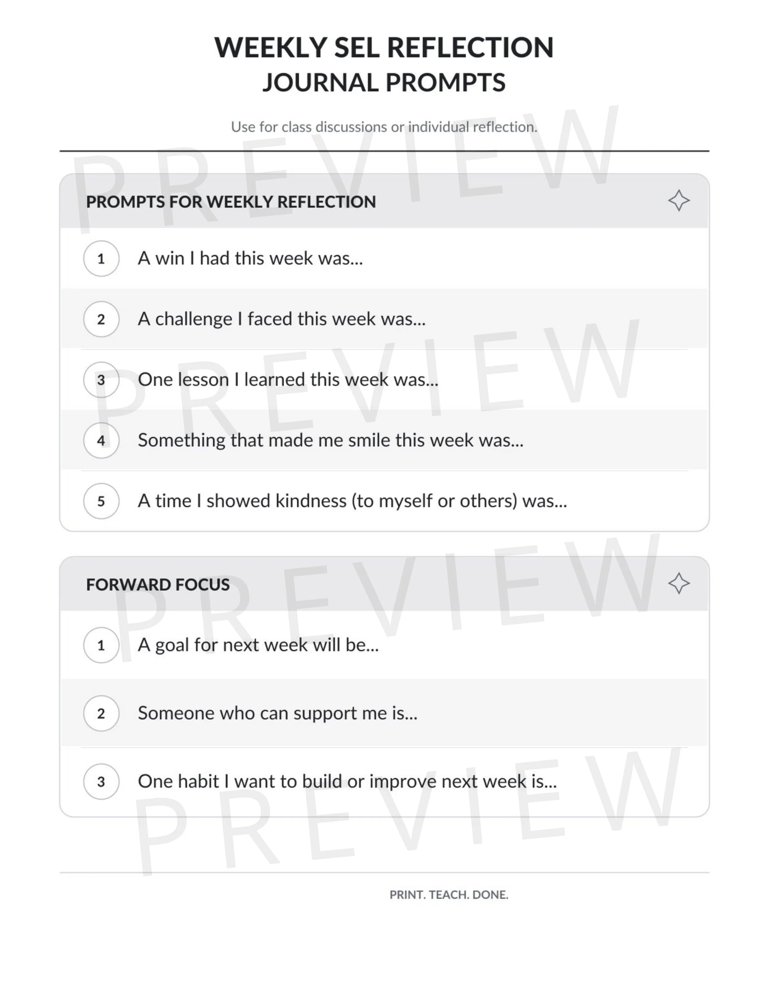 PrintTeachDone_Weekly_SEL_Reflection_Journal_Prompts.jpg