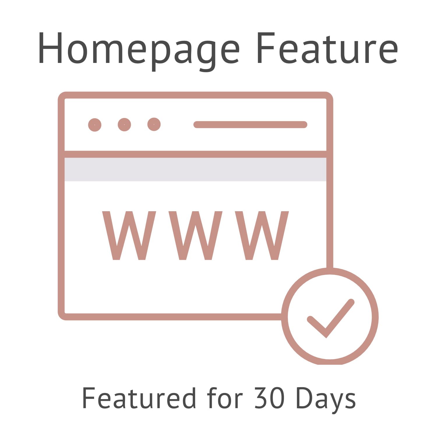 Illustration of a computer screen with a website and a check mark.
