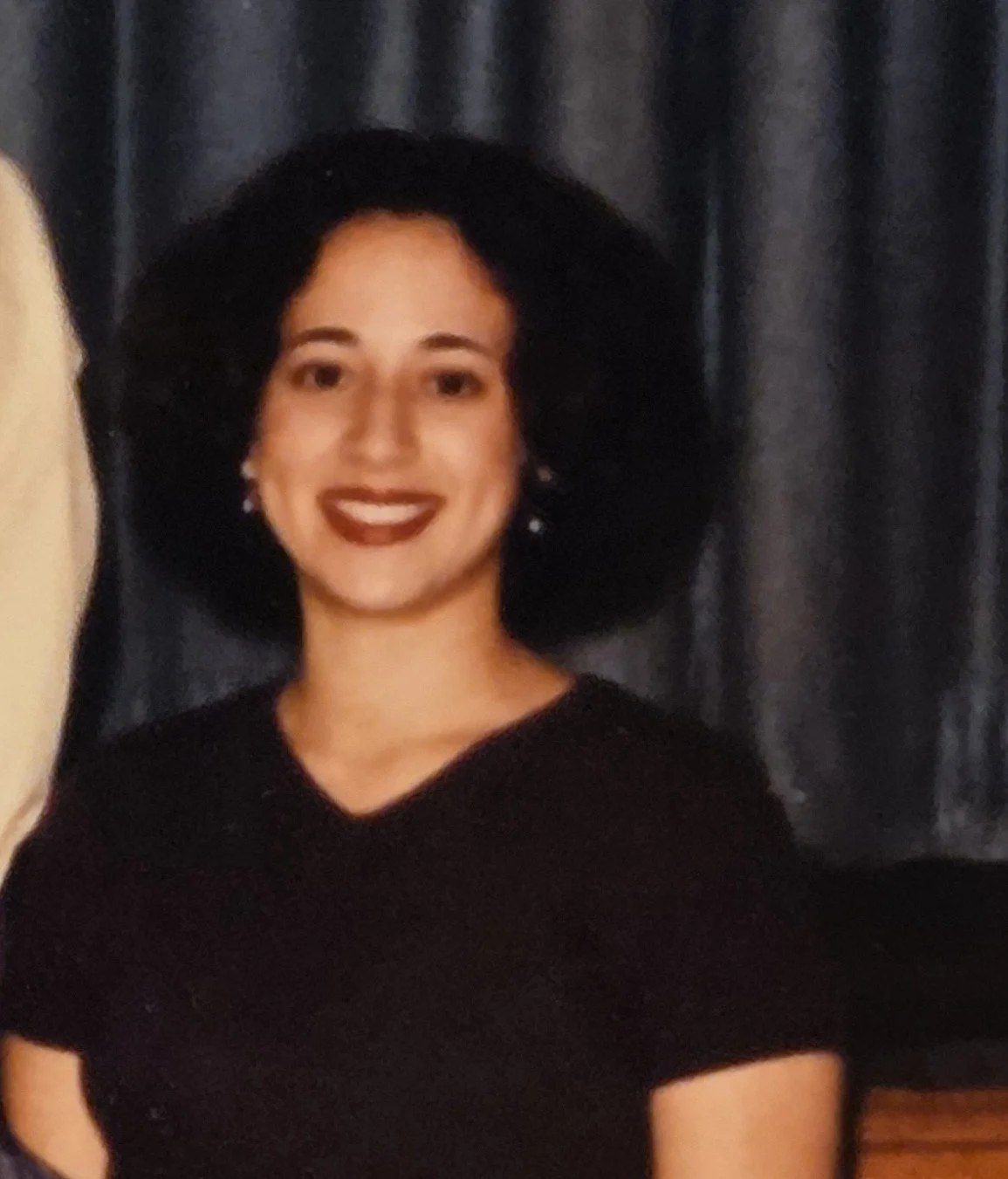Photo of Dr. Allende at the beginning of her career as a K-12 educator.