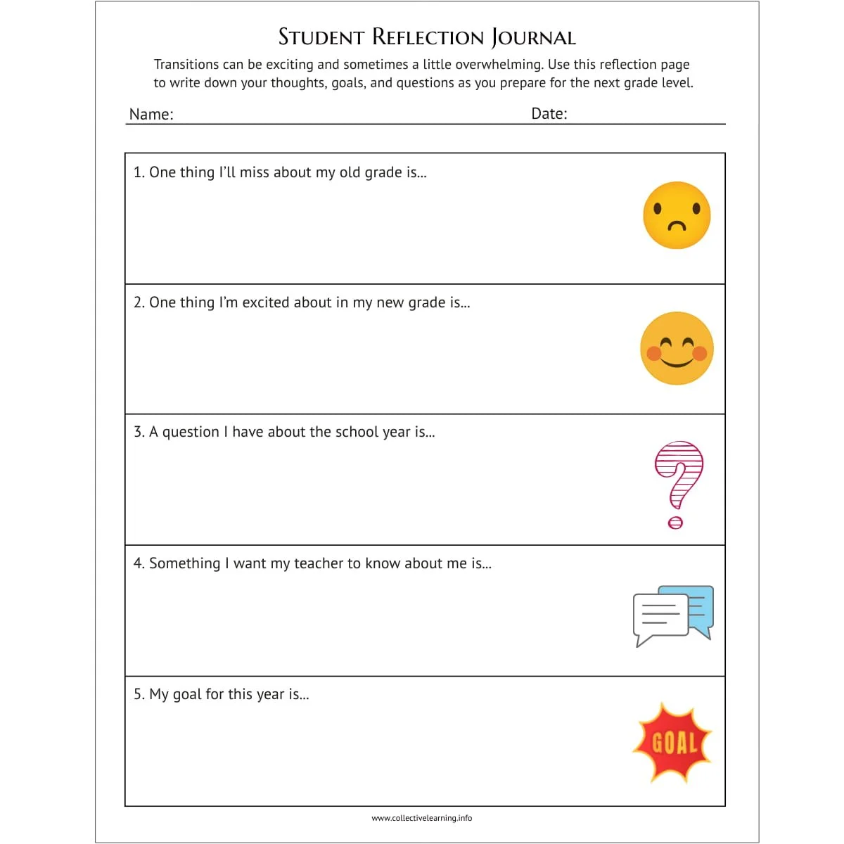 Bundle 2_Student Reflection Journal_5 Smooth Transitions_1200x1200.jpg