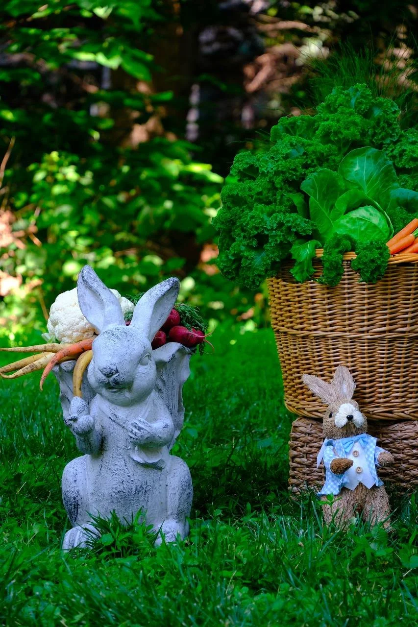 Bring storybook charm to life with our Peter Rabbit-inspired décor, featuring whimsical bunny figures, lush garden vegetables, and fresh floral arrangements. Perfect for baby showers, birthdays, and spring celebrations, this enchanting setup blends r