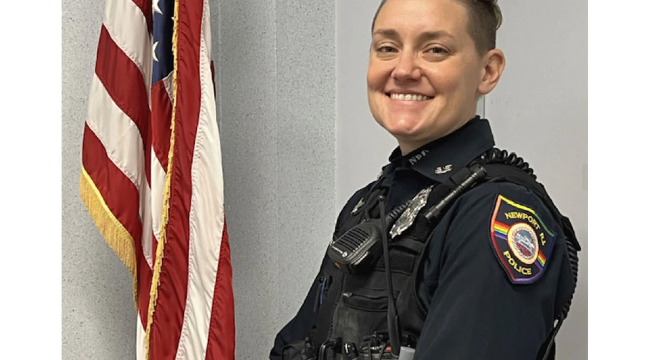 Salve Regina University / Caitlin Poplawski '09 named Newport Police Department's first LGBTQ+ liaison