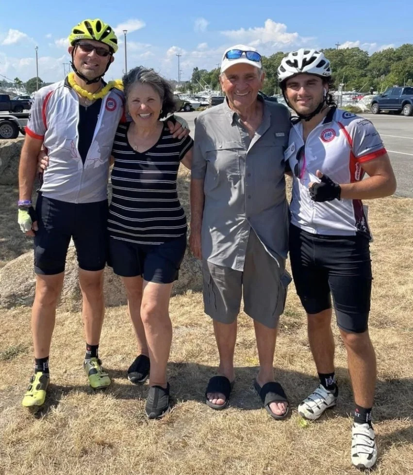Salve Regina University/ Nolun Pina completes Pan-Mass Challenge benefiting Dana-Farber Cancer Institute