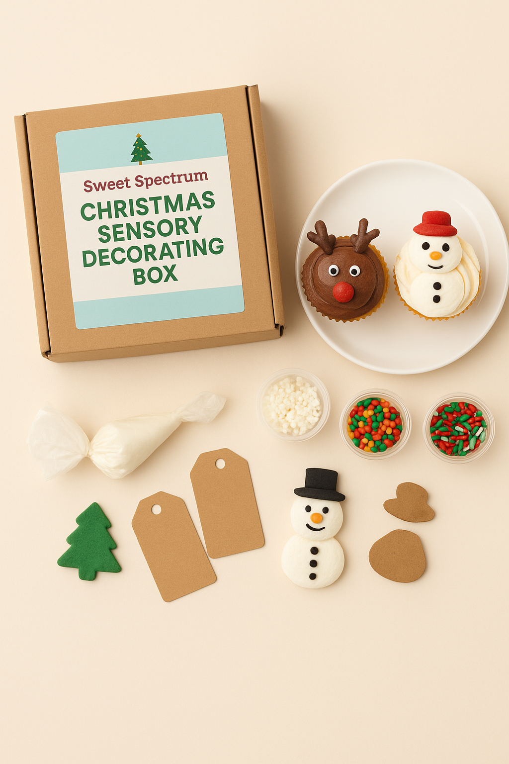 Sweet Spectrum Christmas Sensory Decorating Box