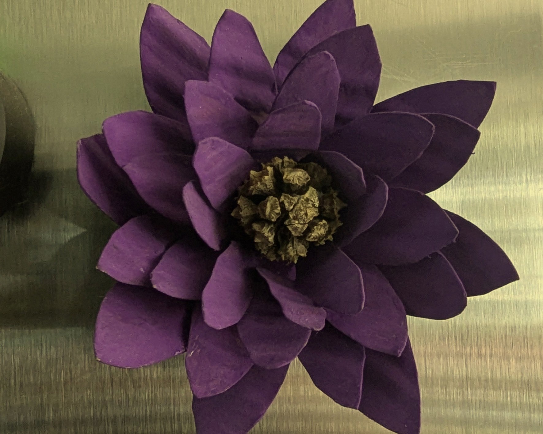 Metal Flower Magnet