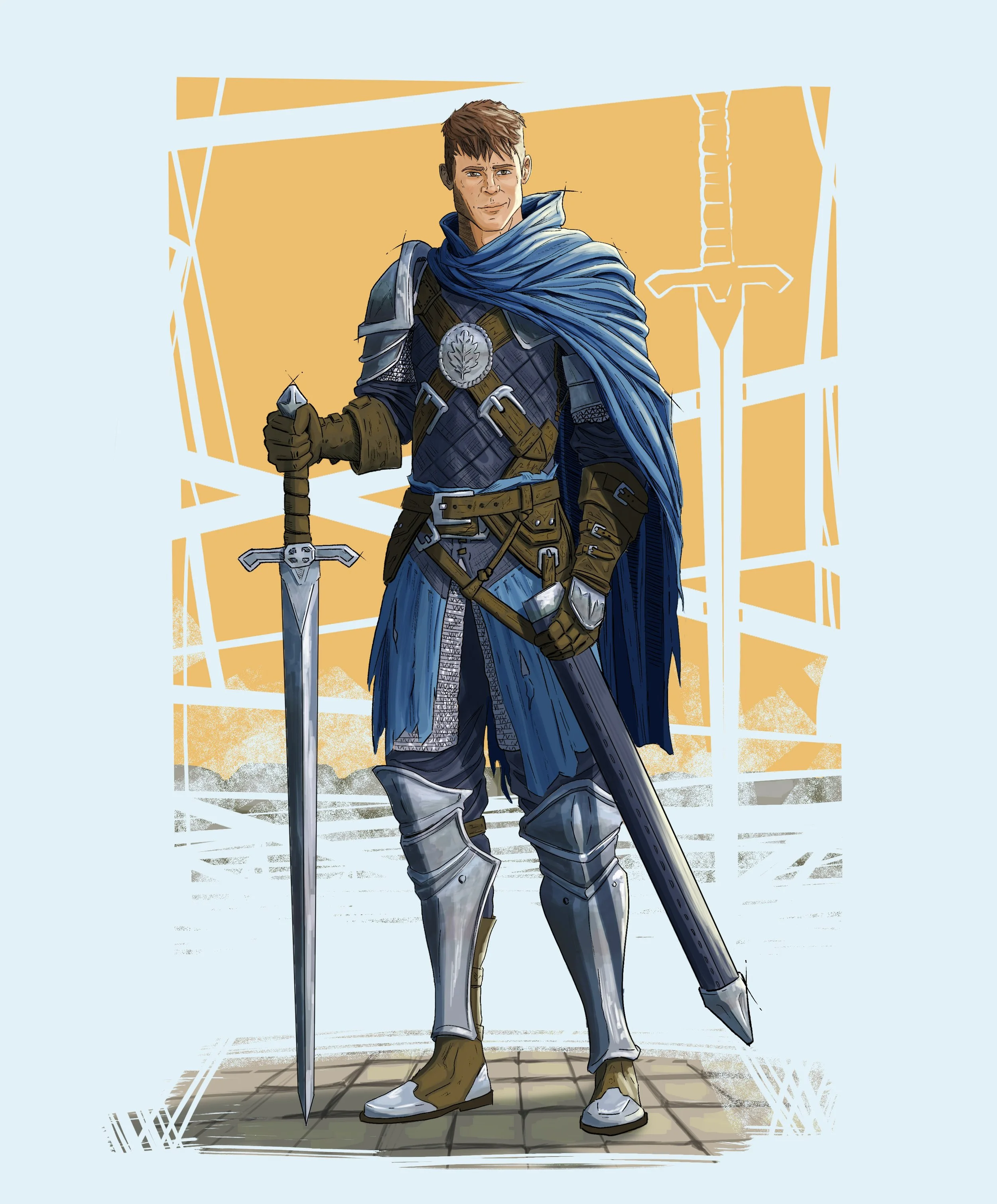 Character Design. ( Horace Altman from the Rangers Apprentice book series).