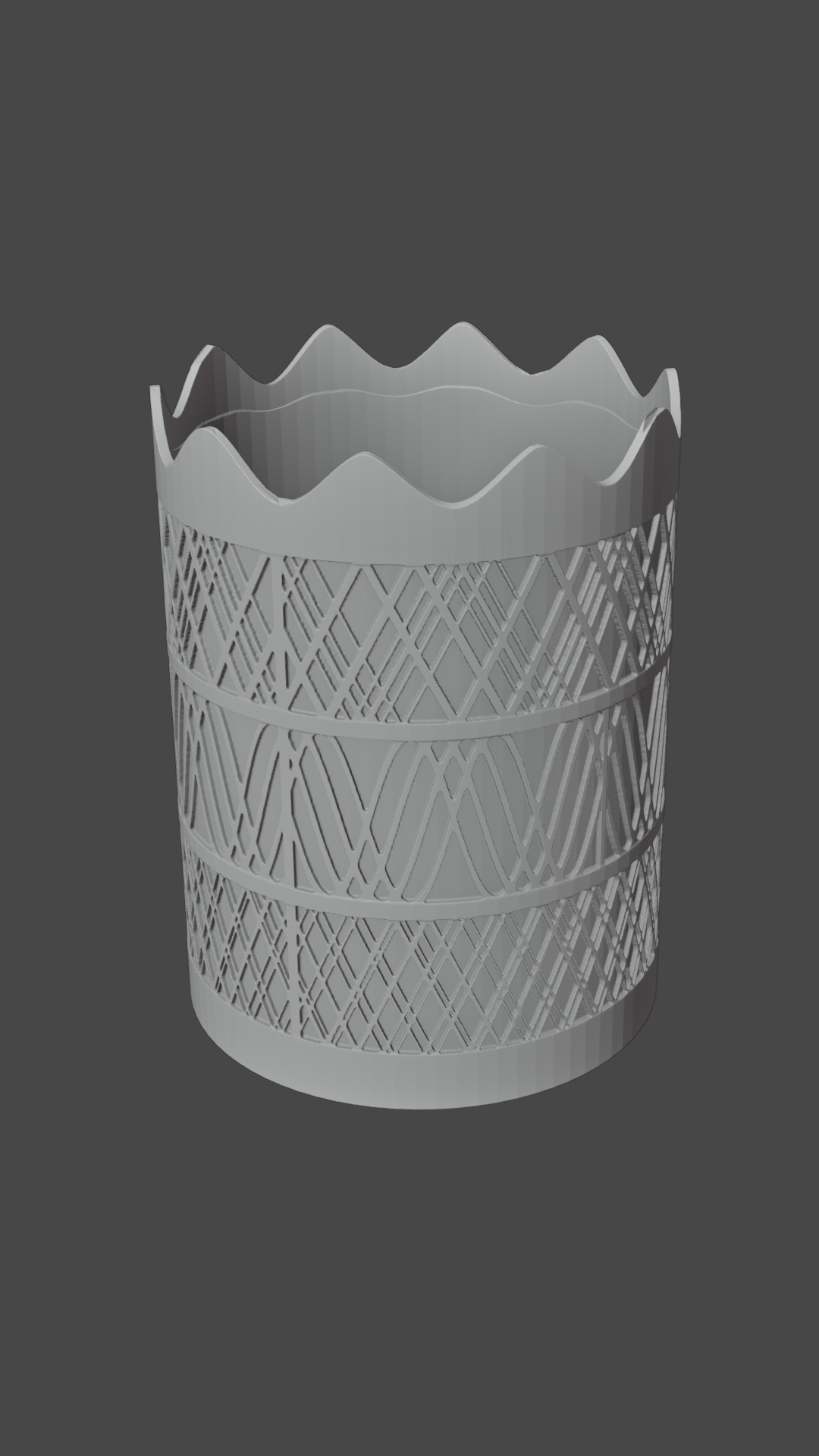 Cup with Design Engraved-College Project.
