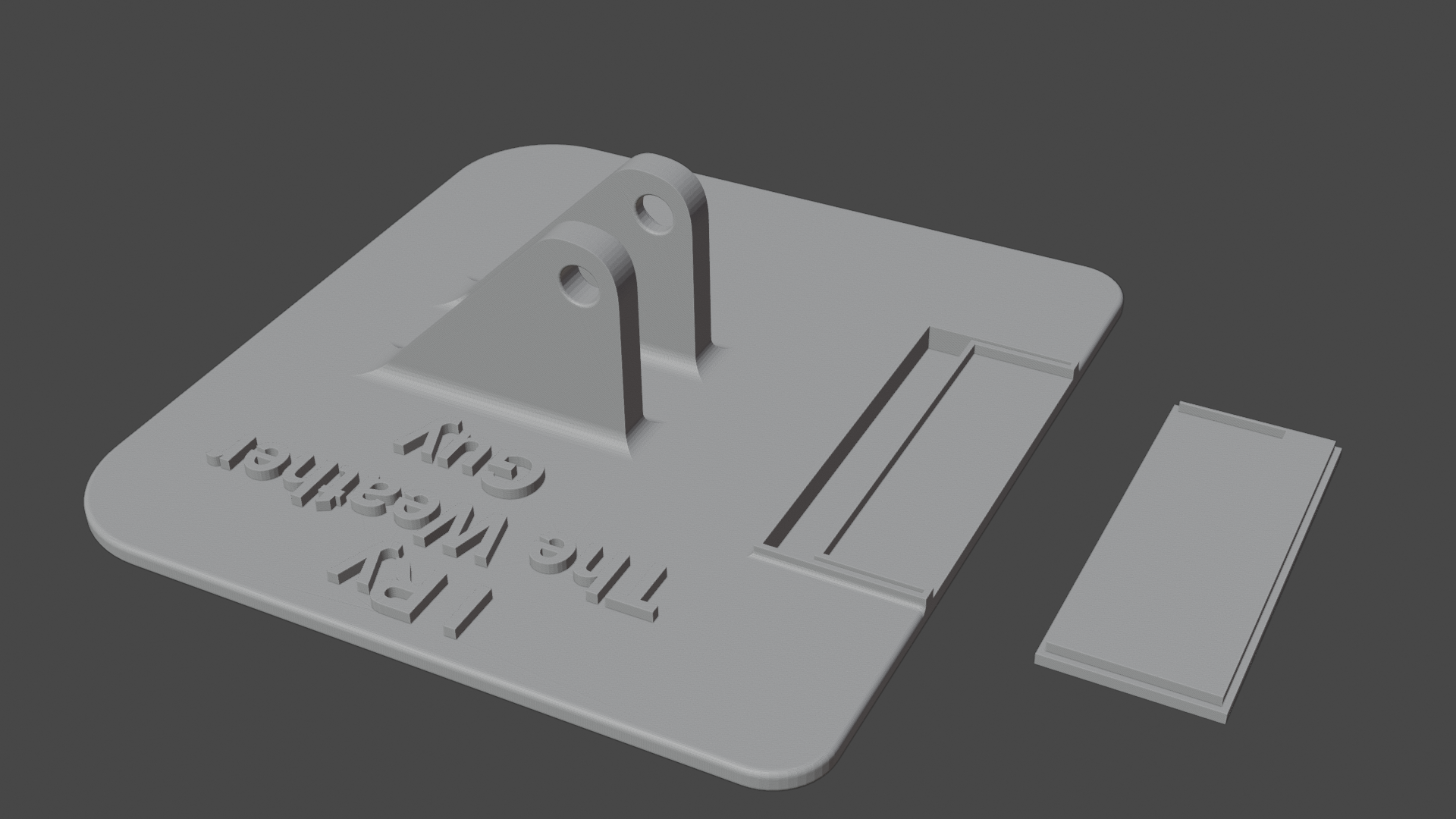 Weather Station Mount-Hobbie Build.