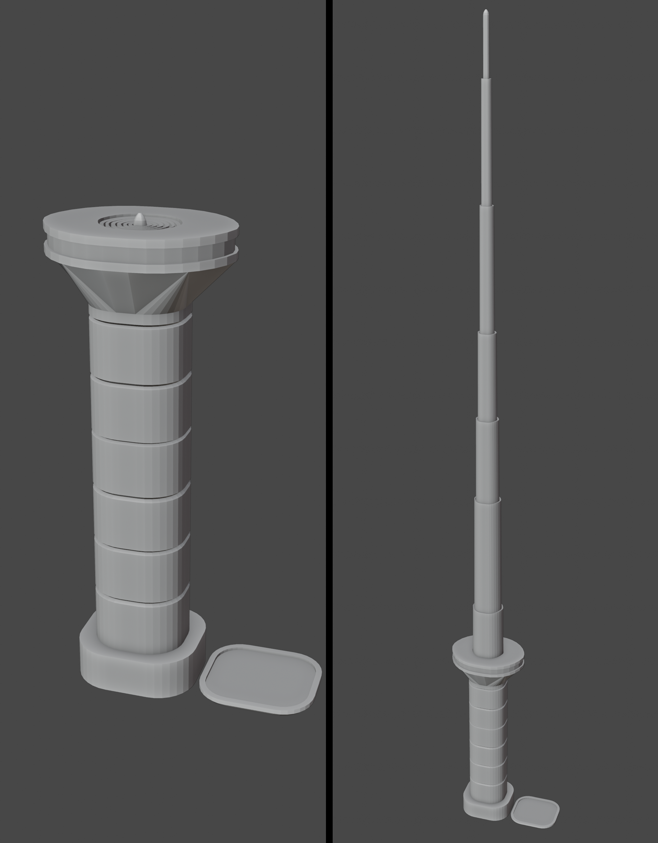 Retractable Sword-Hobbie Build.