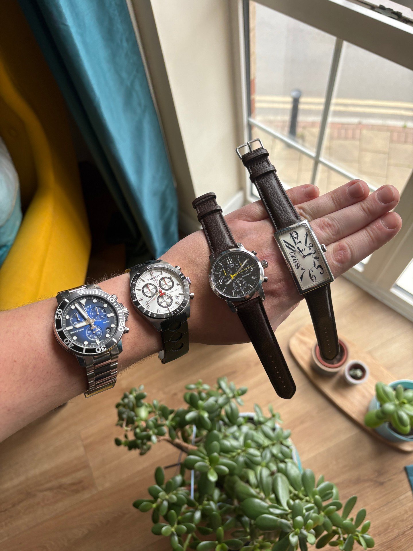 🕰️ Tissot lovers, this one&rsquo;s for you!

From bold chronographs to vintage elegance &mdash; new watches arriving daily at WatchMee. ⌚✨
Each model tells a different story, whether you&rsquo;re into sport-inspired designs or classic refinement.

?