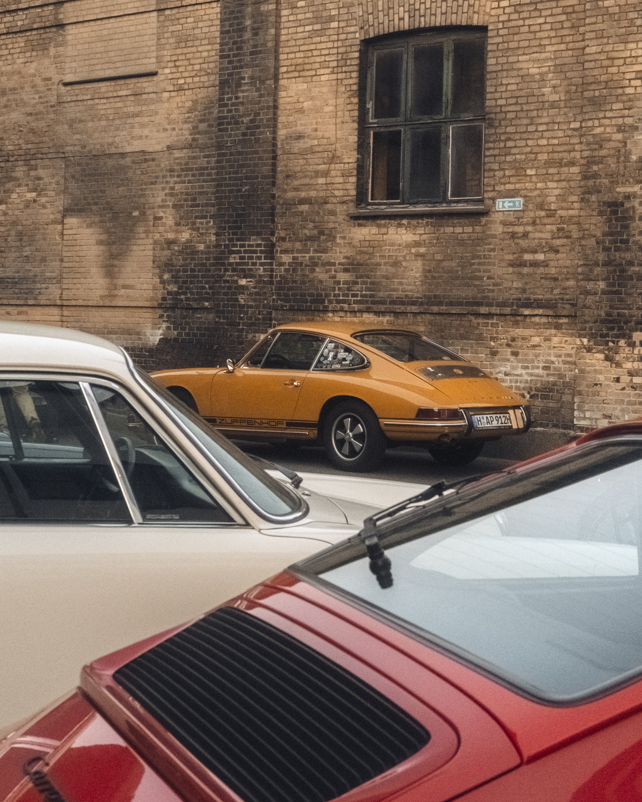 3 Porsches. Copenhagen 2024