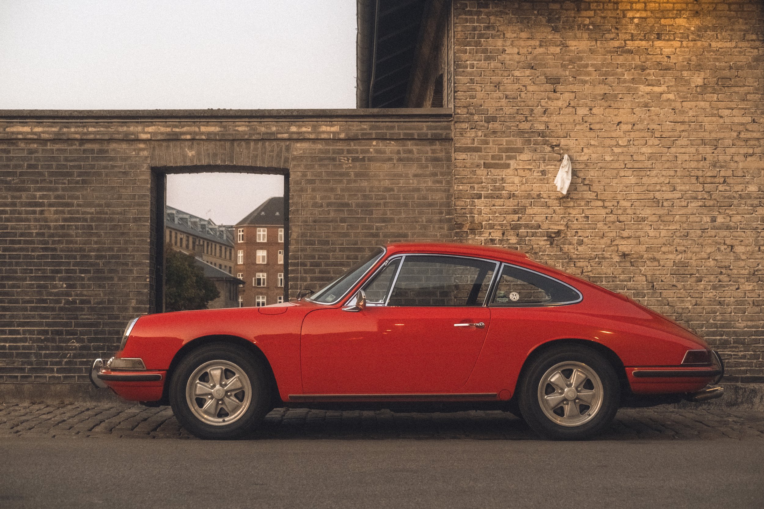 Red Porsche. Copenhagen 2024