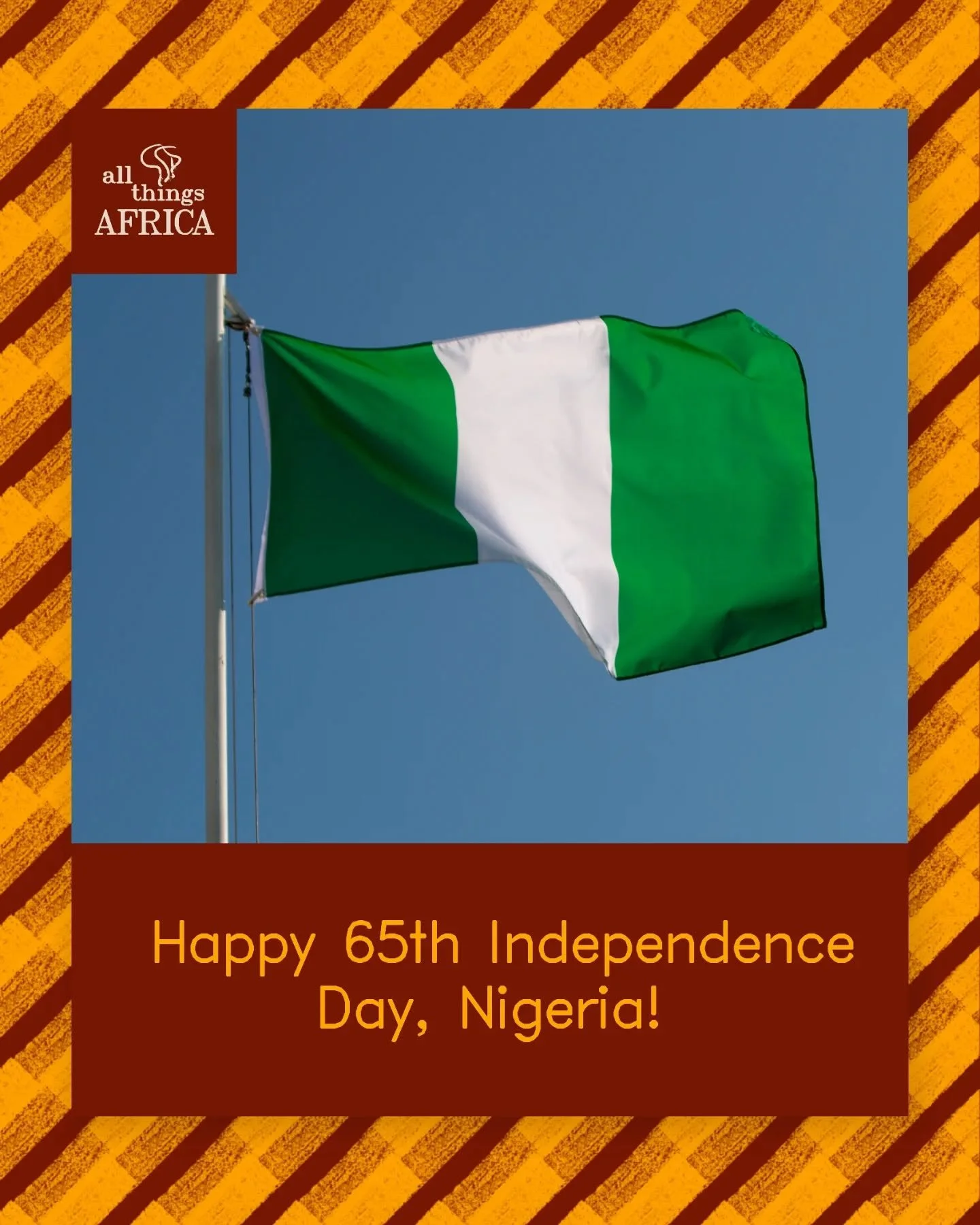 Happy Independence Day, Nigeria! 🇳🇬

On October 1, 1960, Nigeria raised its green-white-green flag and began its journey as a sovereign nation. From ancient empires to independence, its story is one of resilience, struggle, and triumph.

👉 Swipe t
