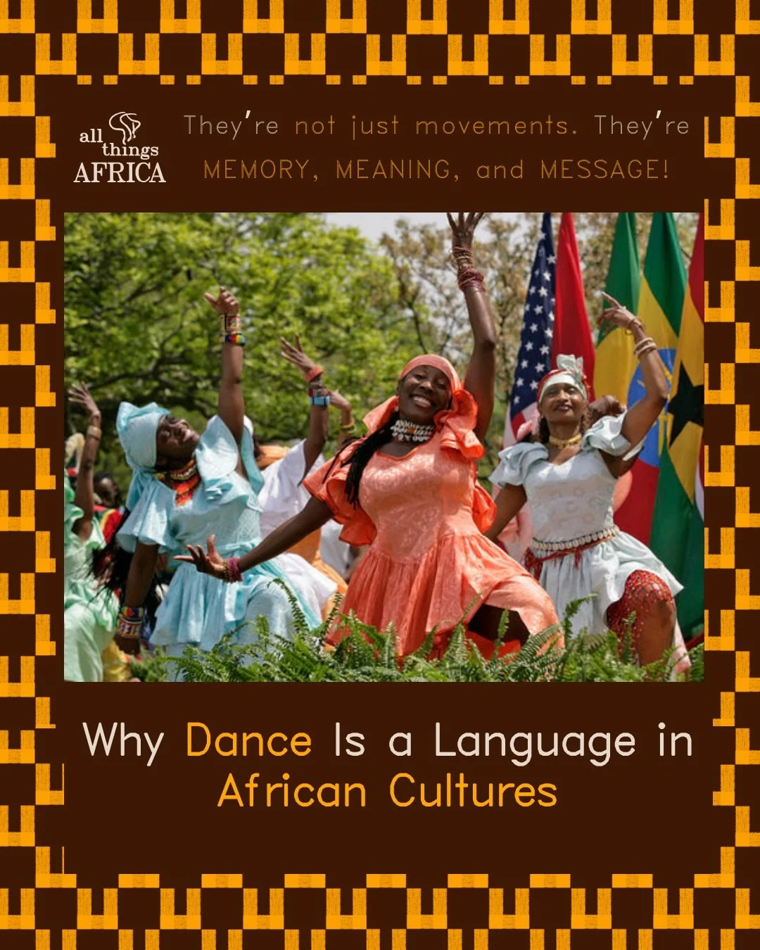 Why Dance Is a Language in African Cultures 💃🏾🗣️🌍

Across Africa, dance has long functioned as communication, not just performance. Through rhythm, gesture, and repetition, societies encoded meaning, teaching values, history, and social order wit