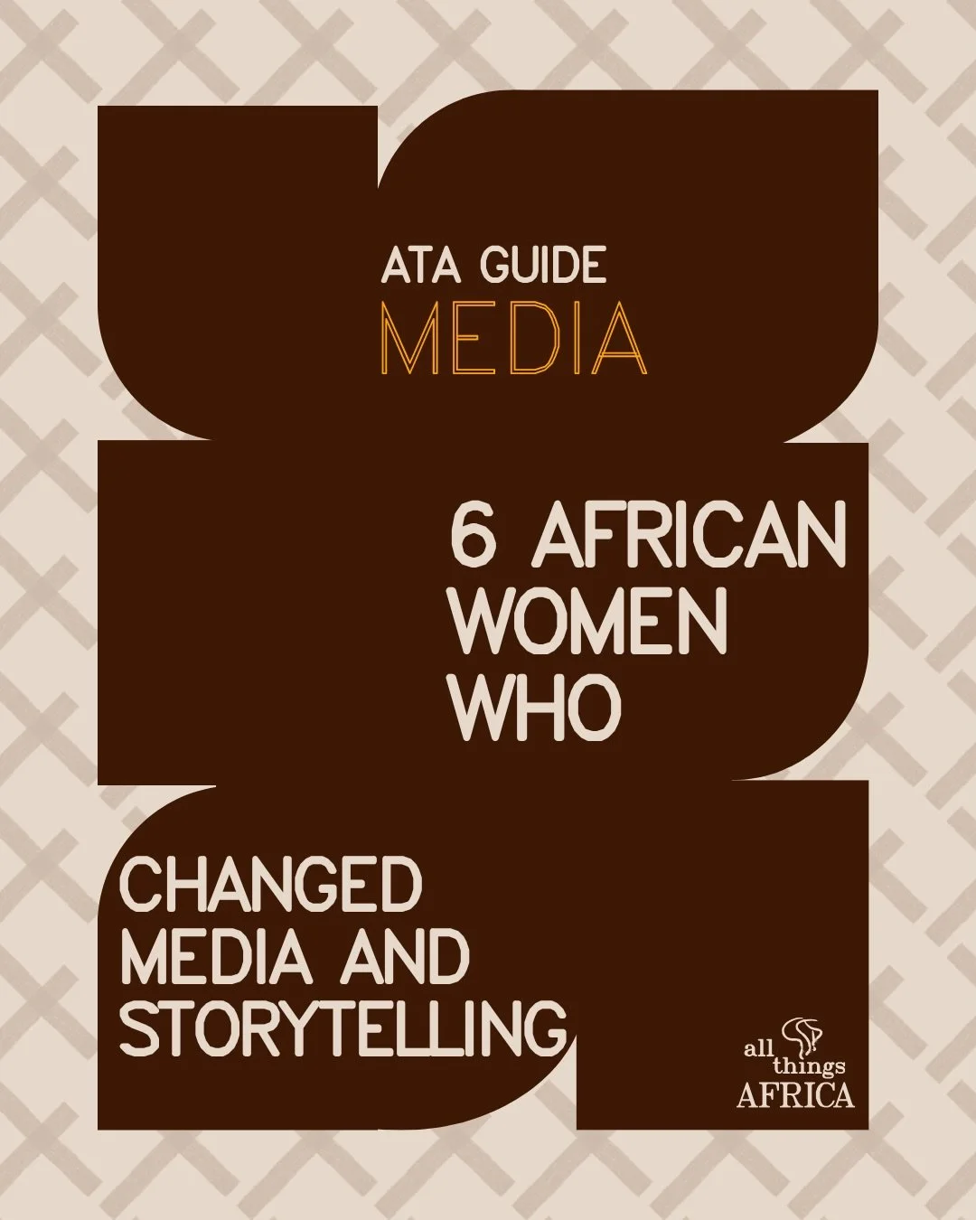 6 African Women Who Changed Media and Storytelling 🌍🎬

Media and storytelling shape how people see identity, culture, history, and power. Across Africa, visionary women have transformed television, film, publishing, and entertainment into powerful 