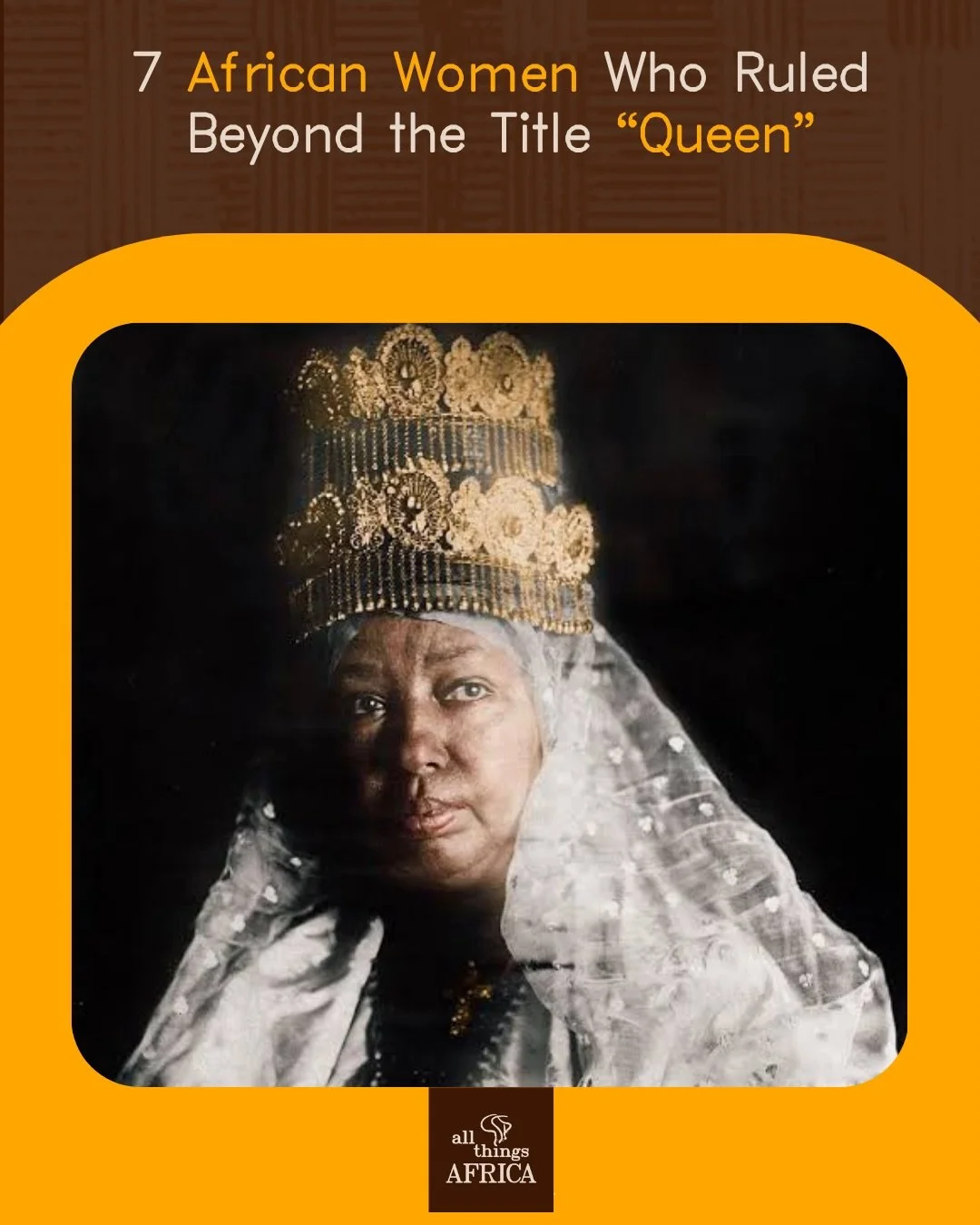 7 African Women Who Ruled Beyond the Title &ldquo;Queen&rdquo; 🌍

Power is often reduced to titles. But across African history, many women ruled far beyond what the word &ldquo;queen&rdquo; can hold.

They led through strategy, sacrifice, diplomacy,