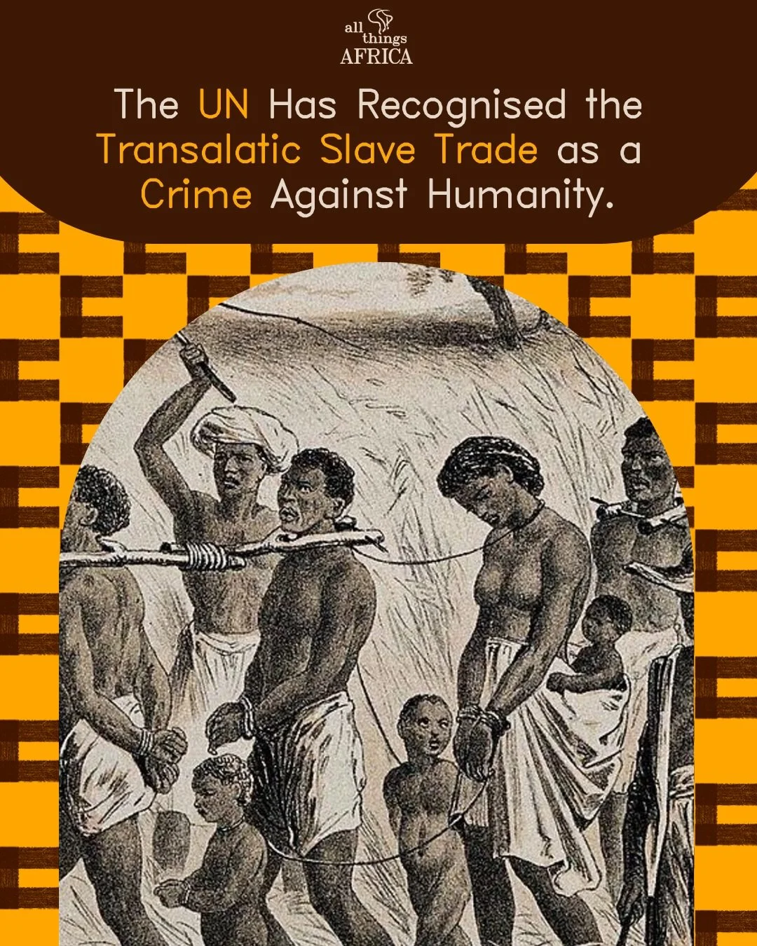 The UN Has Recognised the Transatlantic Slave Trade as a Crime Against Humanity. 🌍

On 25 March 2026, the United Nations General Assembly recognised the transatlantic slave trade as the gravest crime against humanity.

Led by John Dramani Mahama on 