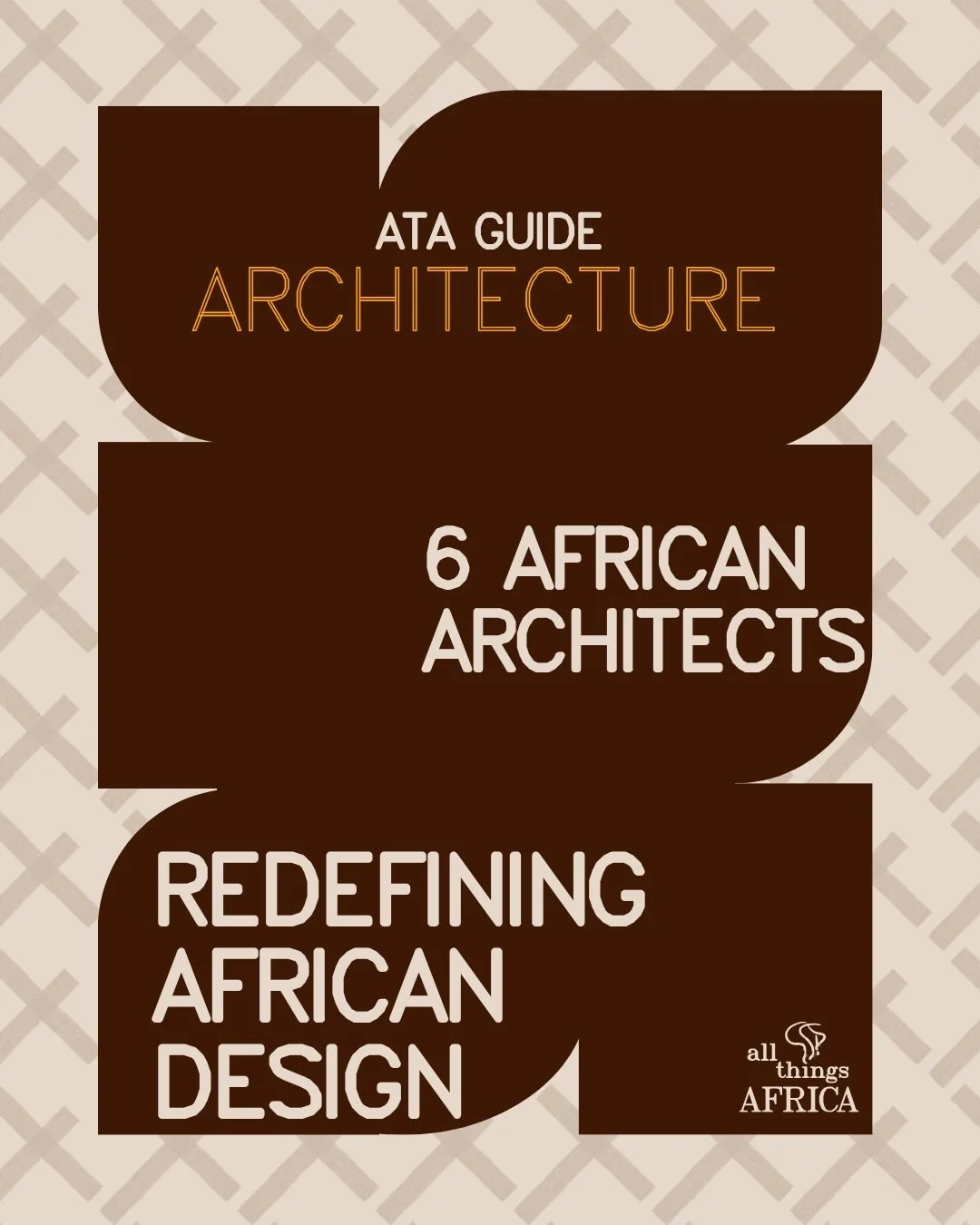 6 Architects Redefining African Design 🌍🏛️

Architecture shapes how people live, gather, and remember. Across Africa, architects are turning spaces into clear expressions of culture, climate, and identity.

From Di&eacute;b&eacute;do Francis K&eacu