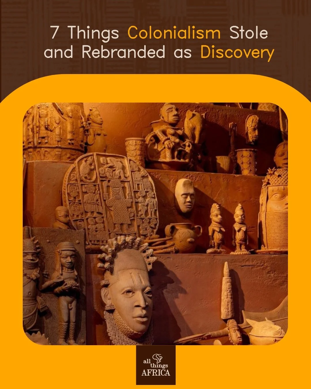 7 Things Colonialism Stole and Rebranded as Discovery 🌍

Colonialism did not only take land, labor, and wealth. It also took credit. Across Africa and the colonized world, existing knowledge and systems were renamed and repackaged as if they only be
