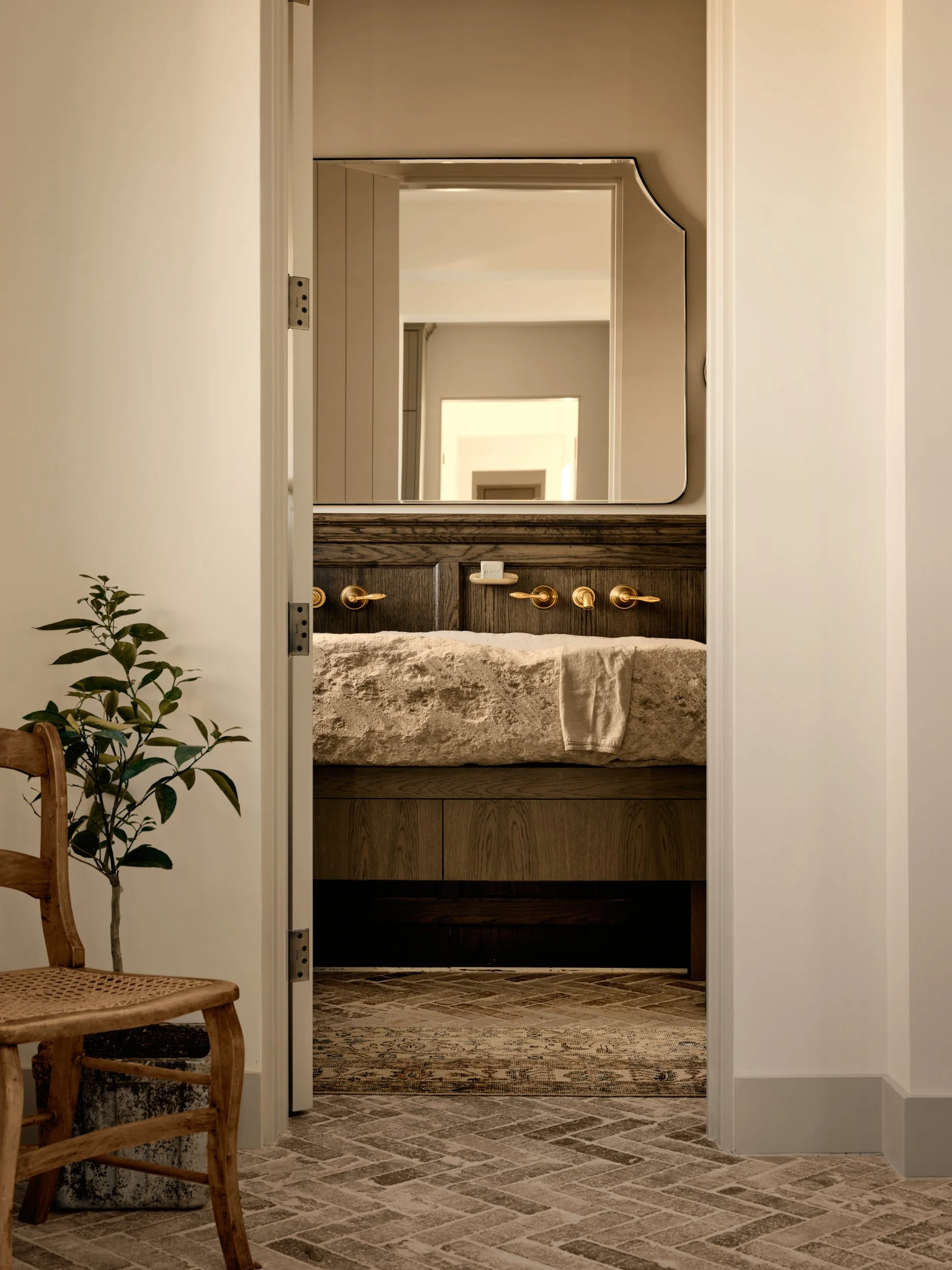 New construction Paradise Valley home with European-inspired interiors by Maeve Design Collective.