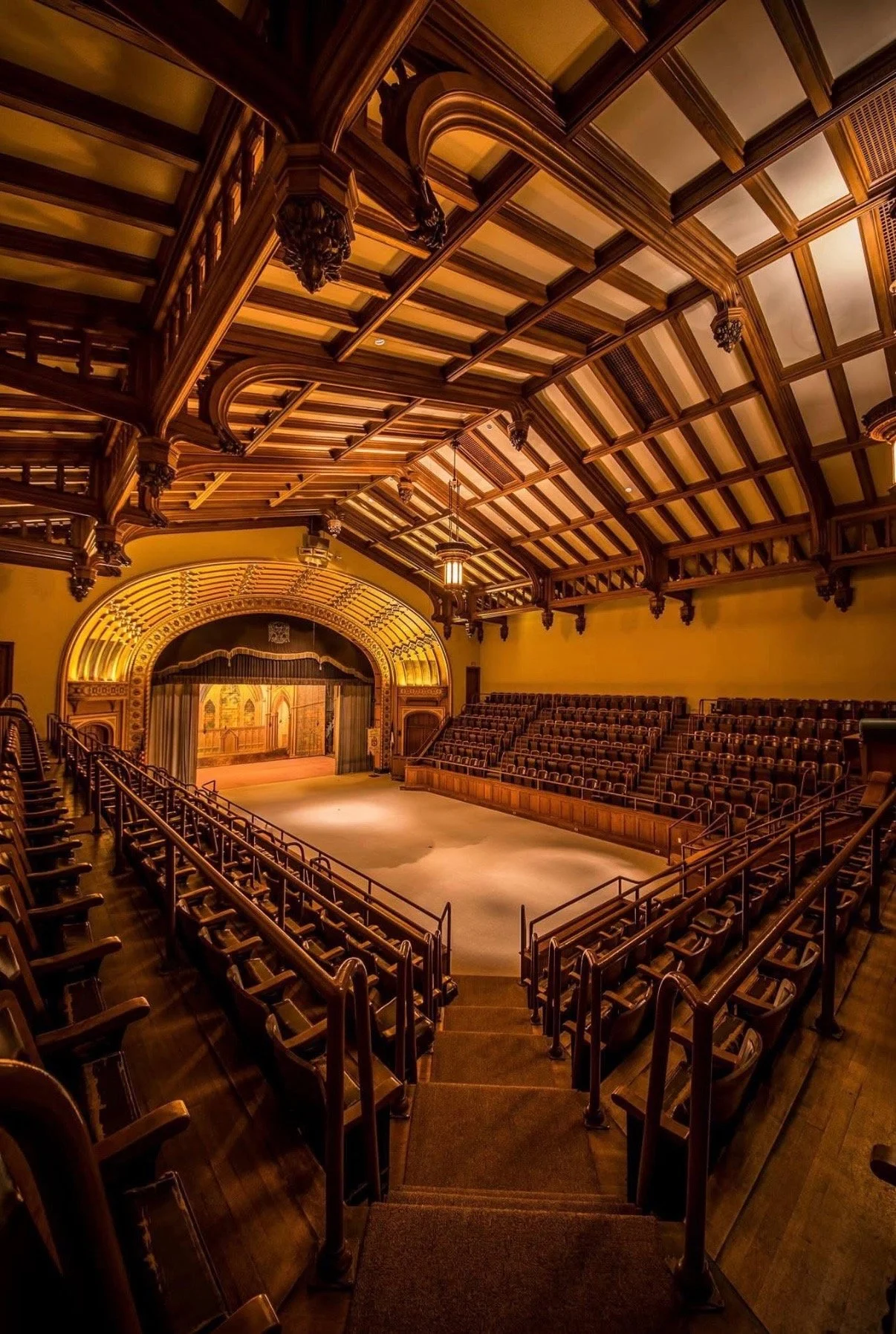 large historic 500 person auditorium