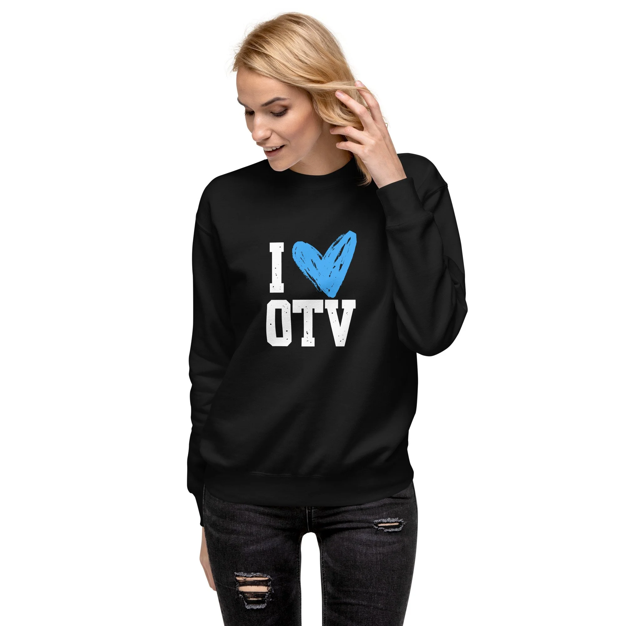 I Love OTV Crewneck Sweatshirt