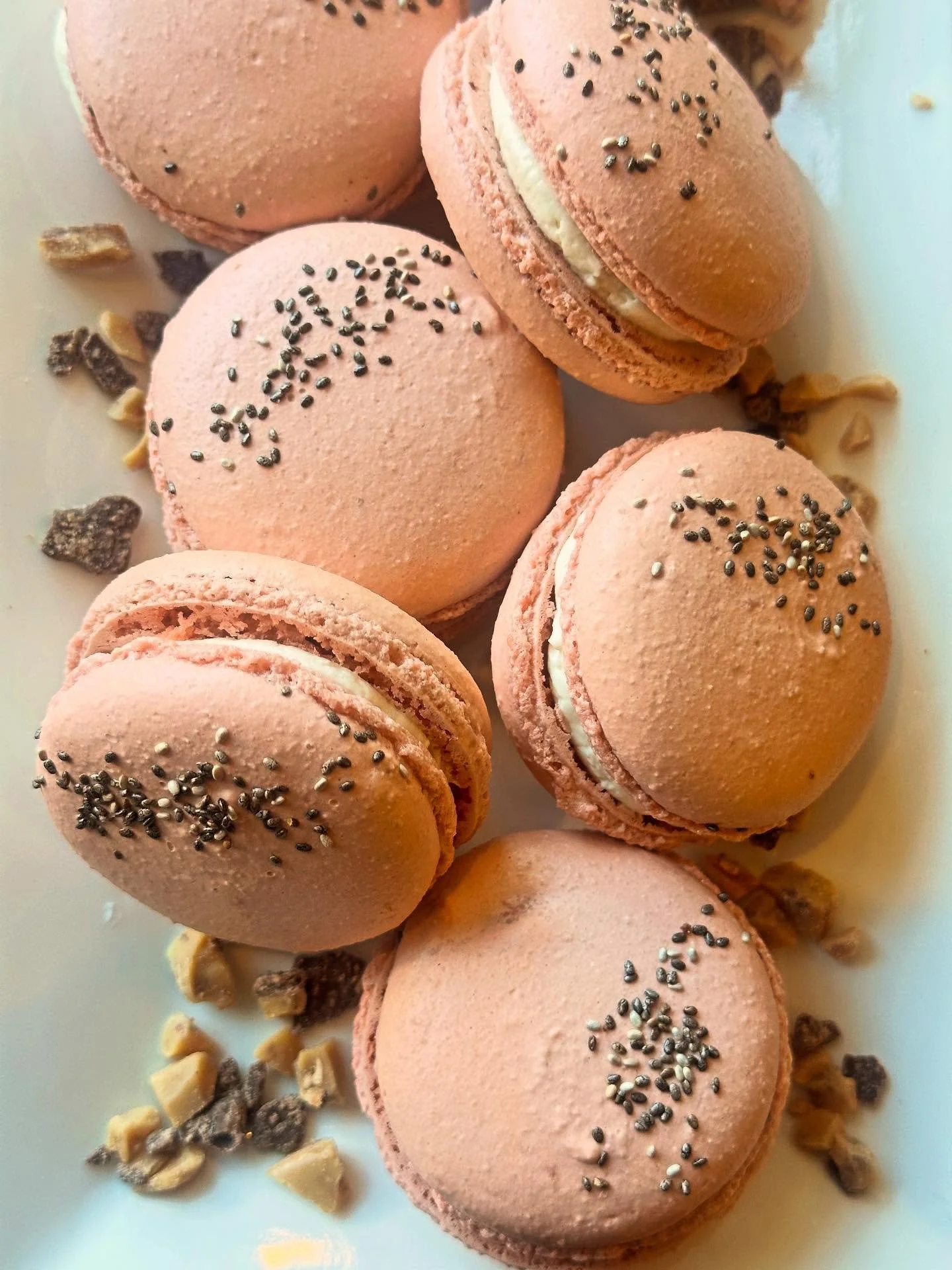 Miso - from soup, to marinades, to dressings, to the most savory eats. A one-of-a-kind umami flavor that adds depth to anything it&rsquo;s in, and now, it meets a French Macaron. 🤝

Our Swiss Meringue Buttercream filling is elevated with the flavors