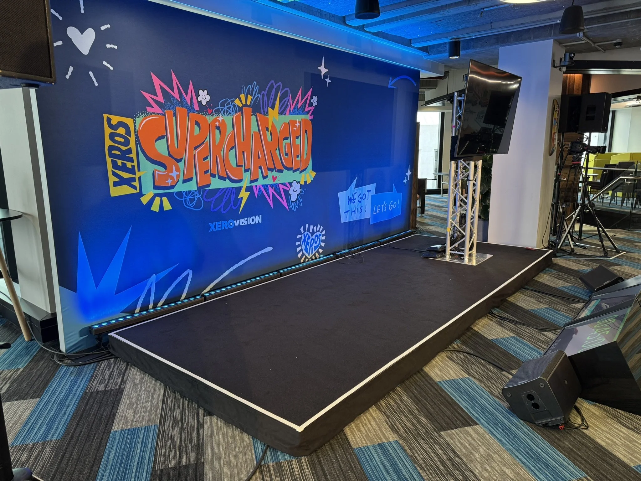 Corporate Stage in Auckland by Staging New Zealand